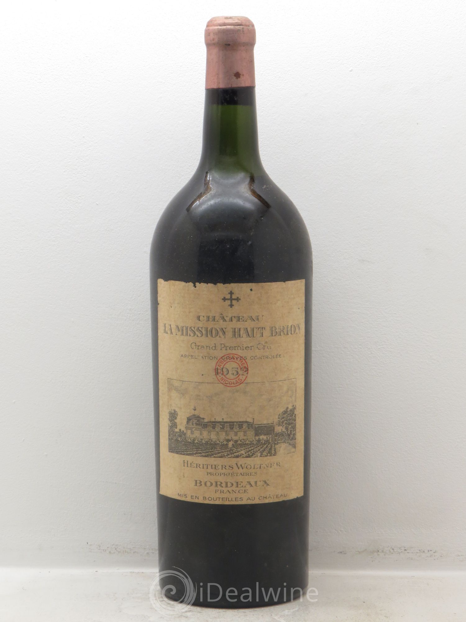 Château la Mission Haut-Brion Cru Classé de Graves 1952 - Lot de 1 magnum - 0