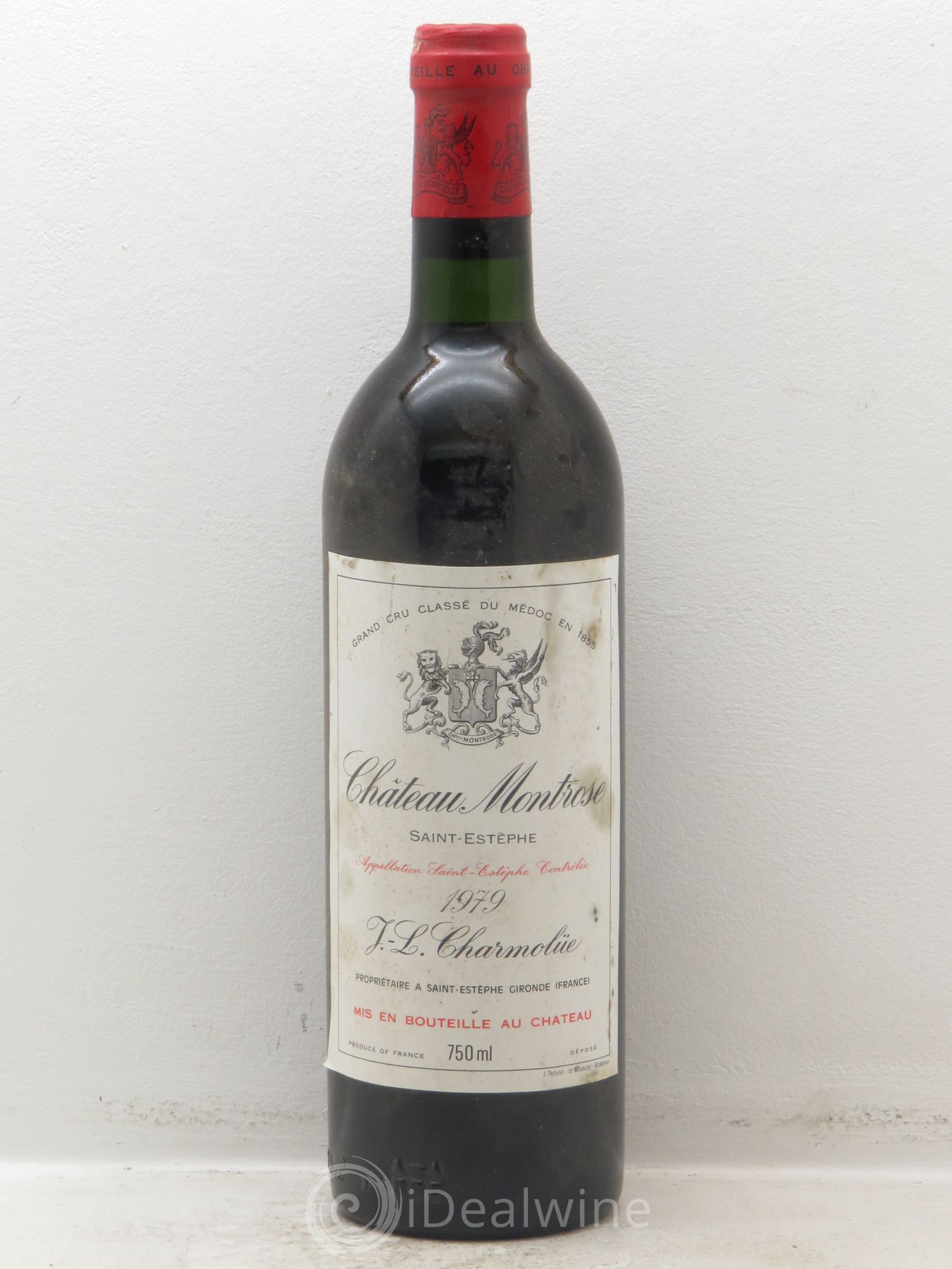 Château Montrose 2ème Grand Cru Classé 1979 - Lot de 1 bouteille - 0