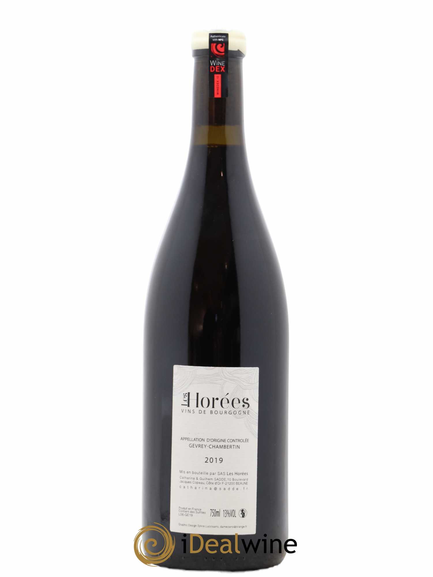Gevrey-Chambertin En Reniard Les Horées 2019 - Lot de 1 bouteille - 1