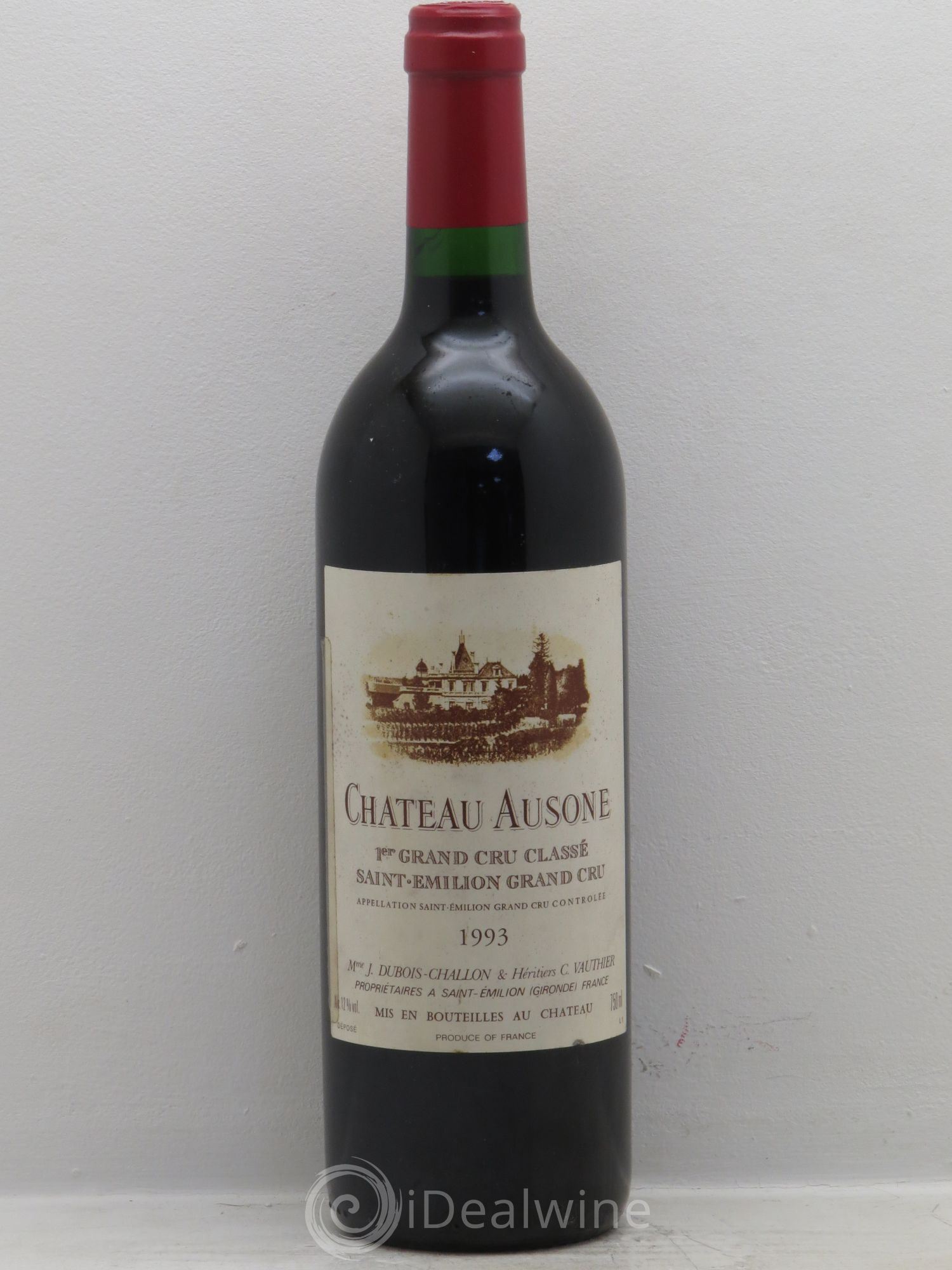 Château Ausone 1er Grand Cru Classé A 1993 - Lot de 1 bouteille - 0
