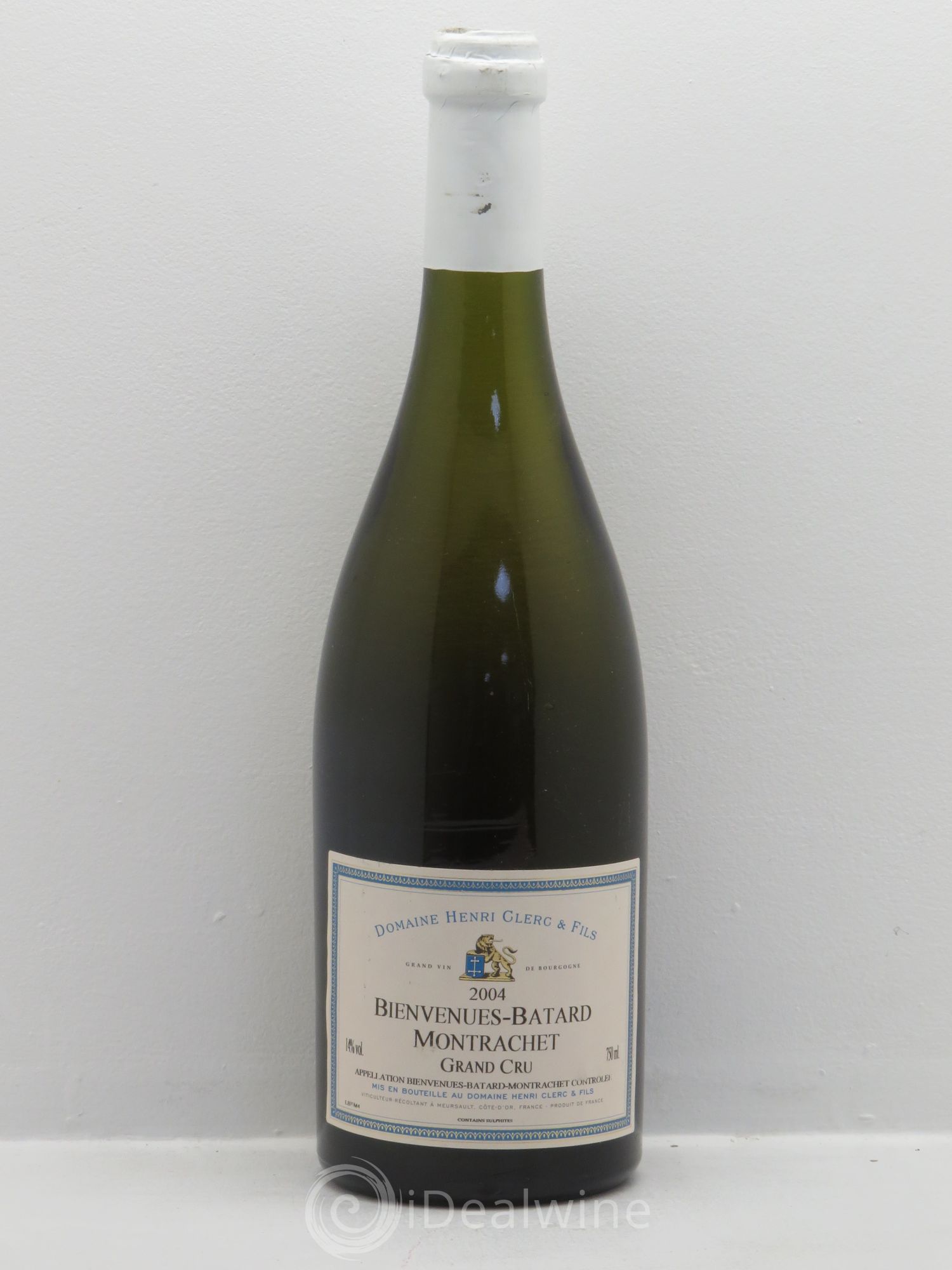 Bienvenues-Bâtard-Montrachet Grand Cru Henri Clerc 2004 - Lot de 1 bouteille - 0