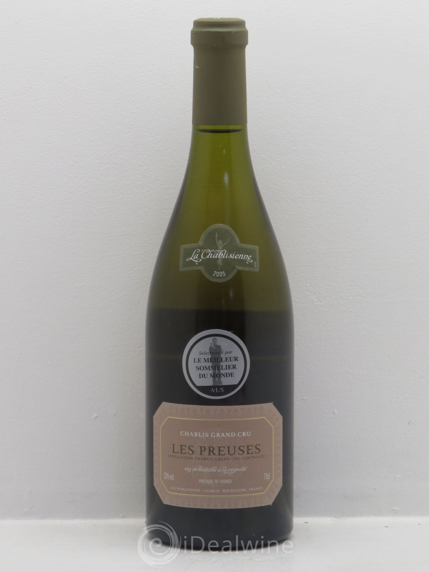 Chablis Grand Cru 2005 - Lot de 1 bouteille - 0