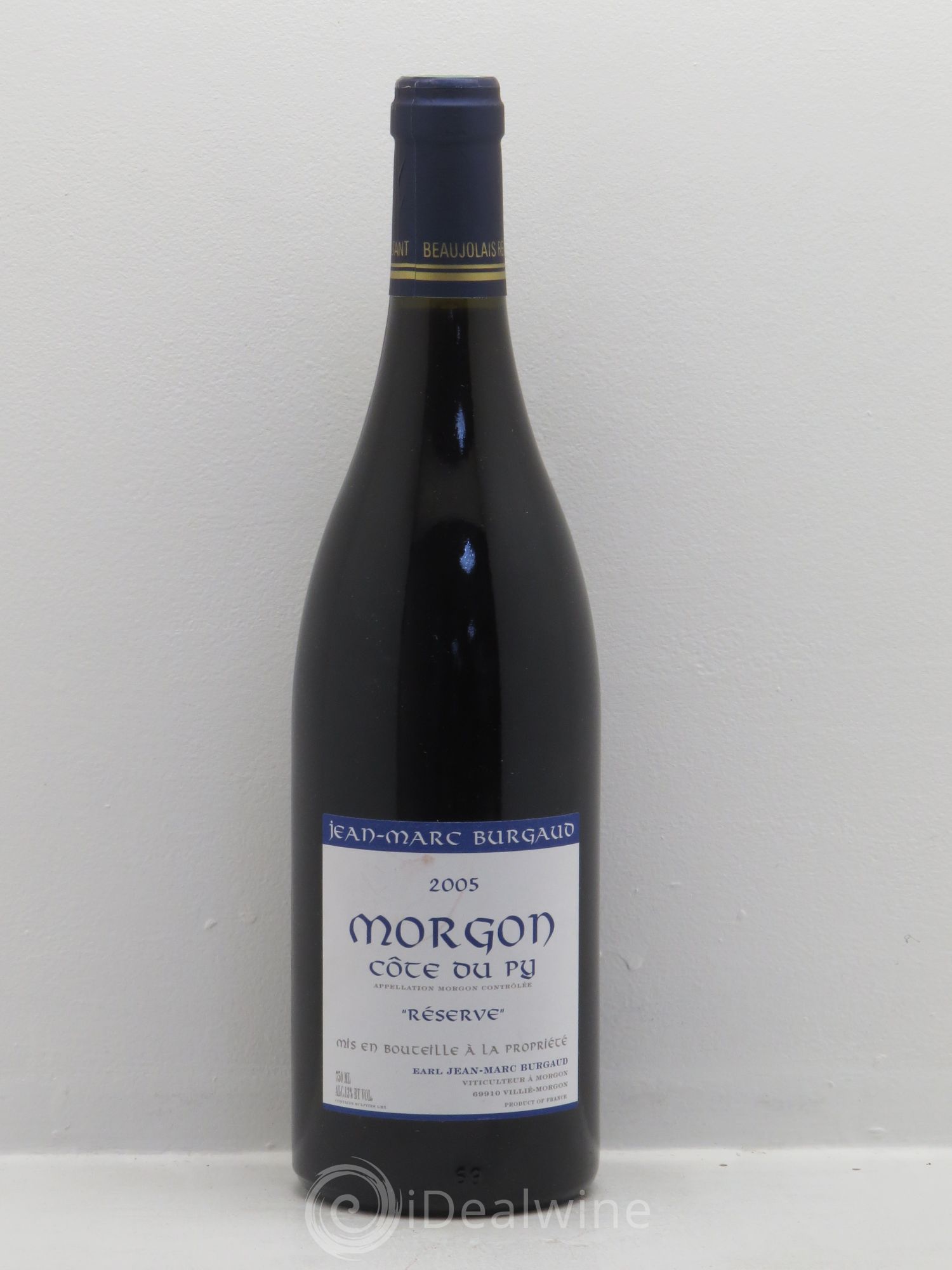 Morgon Côte du Py Réserve Jean-Marc Burgaud (Domaine) 2005 - Lot de 1 bouteille - 0