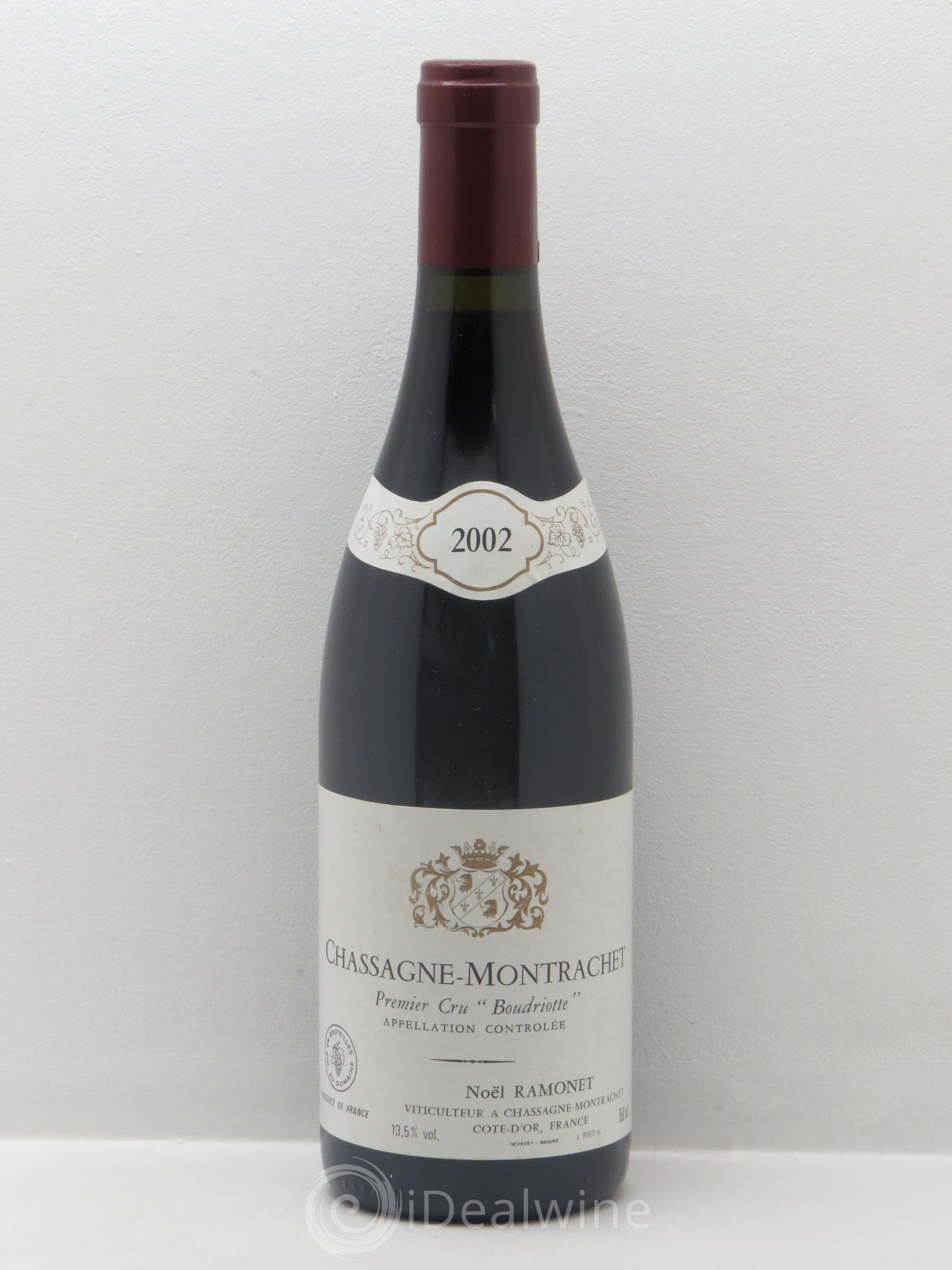 Chassagne-Montrachet 1er Cru Noël Ramonet 2002 - Lot de 1 bouteille - 0