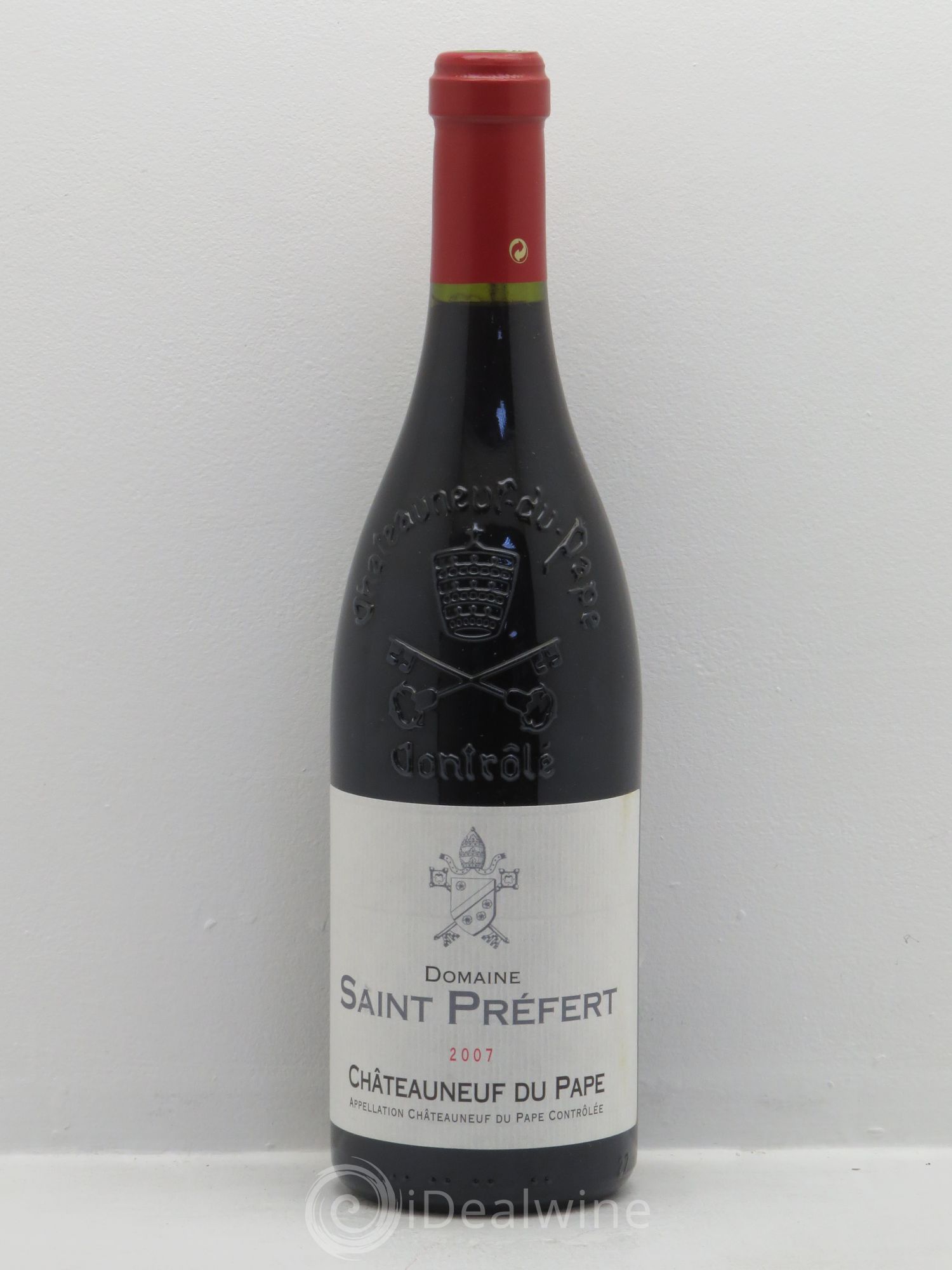 Châteauneuf-du-Pape Domaine Saint-Préfert 2007 - Lot de 1 bouteille - 0