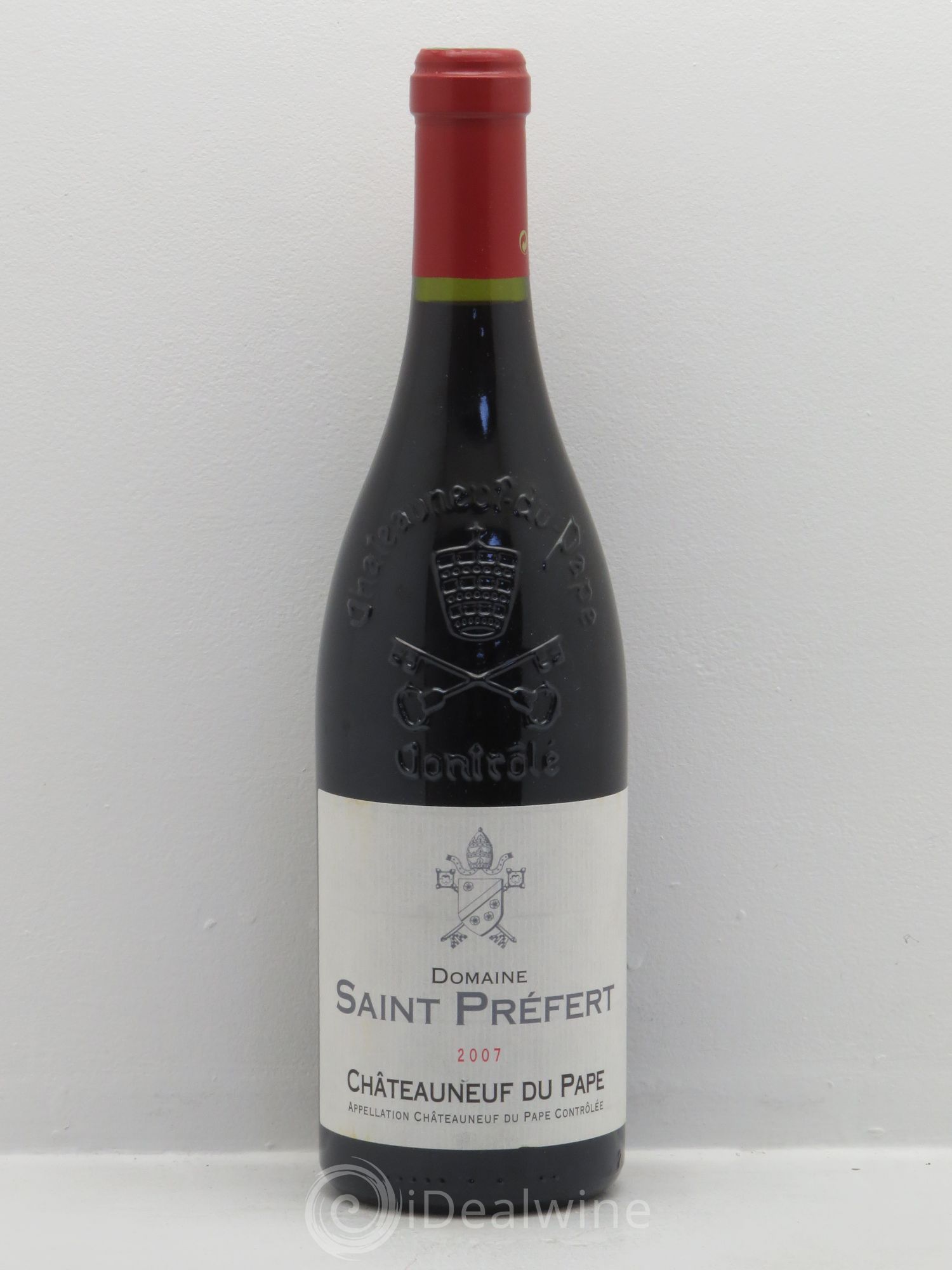 Châteauneuf-du-Pape Domaine Saint-Préfert 2007 - Lot de 1 bouteille - 0