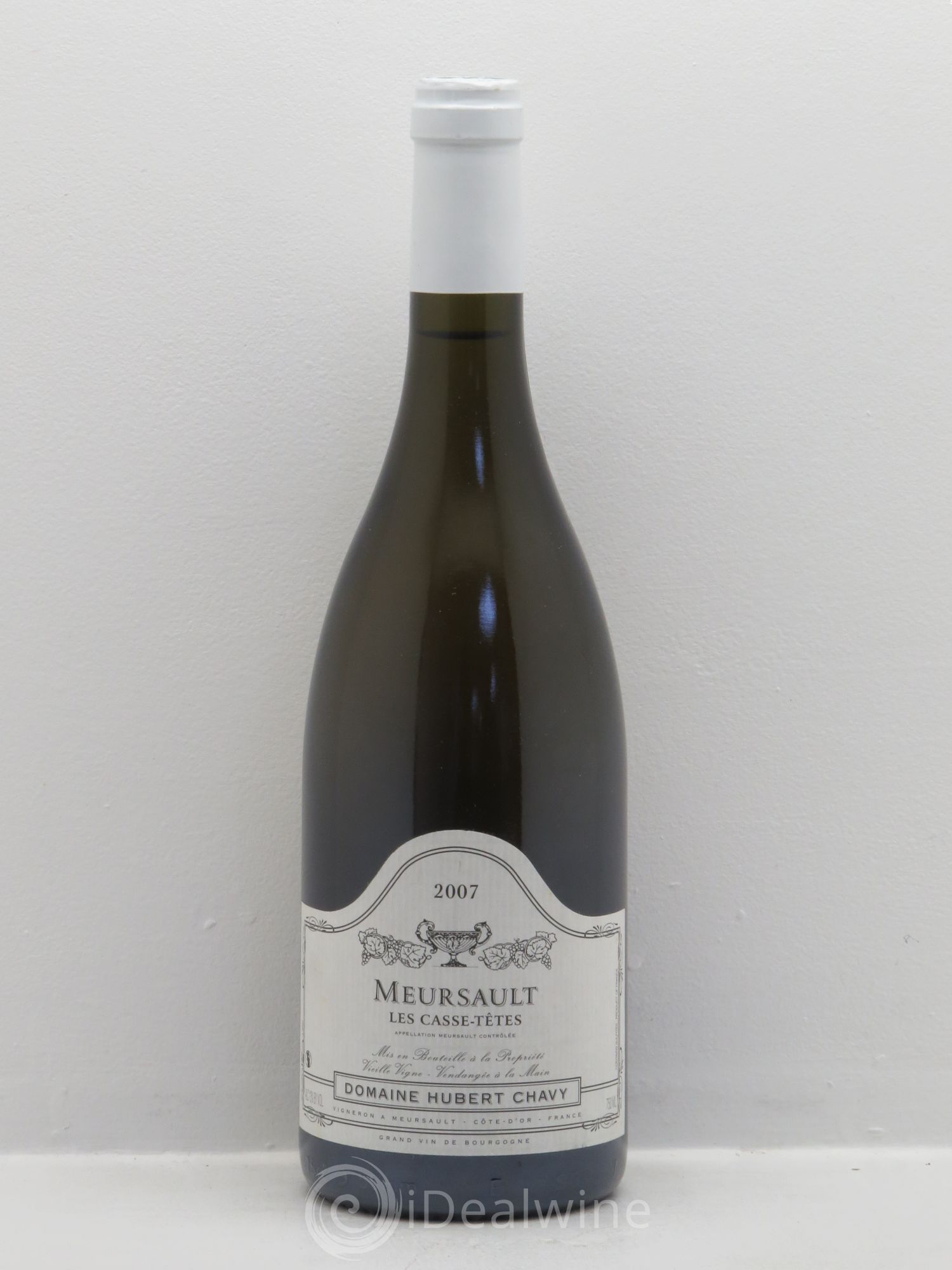 Meursault Les Casse-Têtes - Domaine Hubert-Chavy 2007 - Posten von 1 Flasche - 0