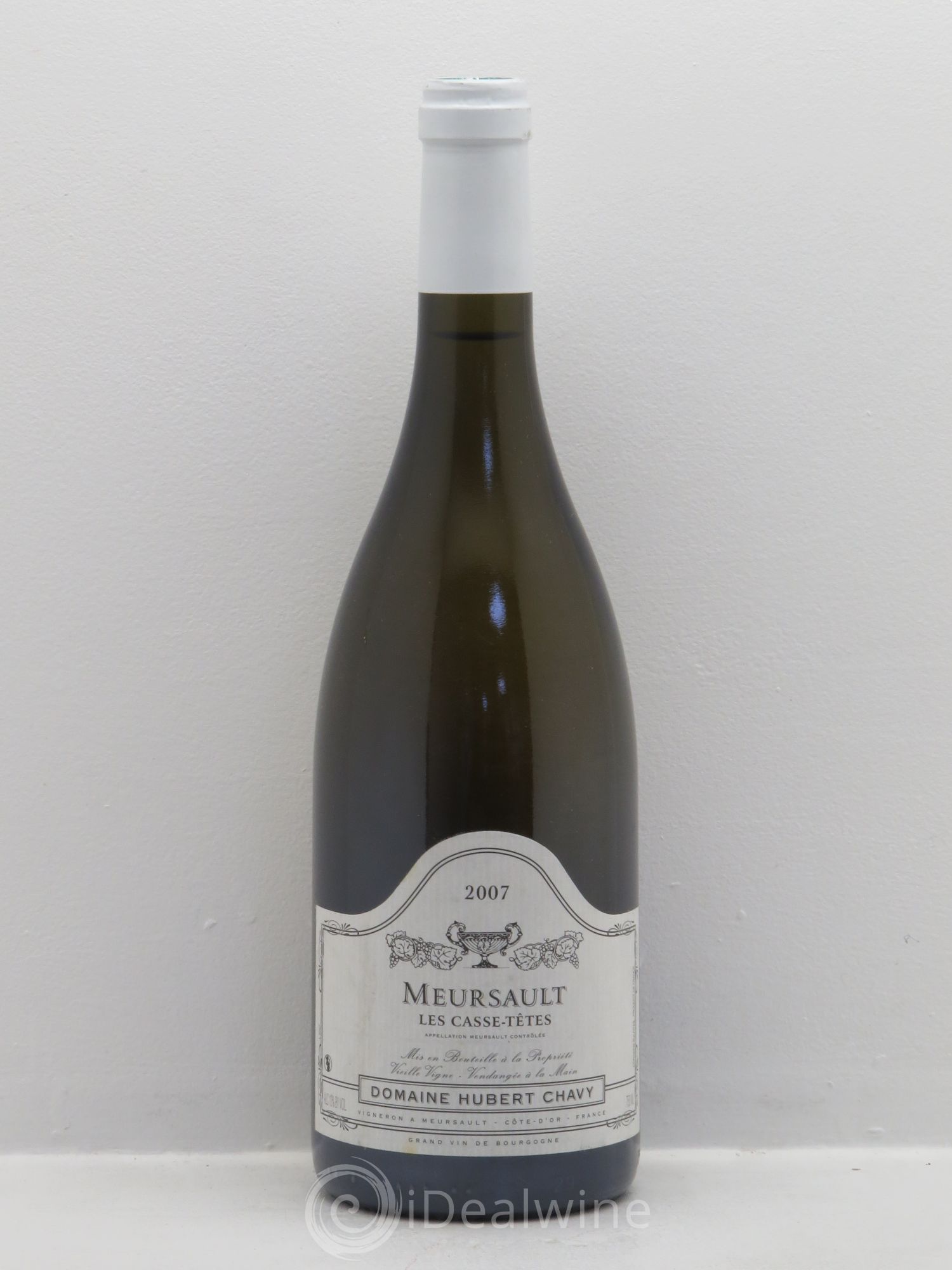 Meursault Les Casse-Têtes - Domaine Hubert-Chavy 2007 - Posten von 1 Flasche - 0