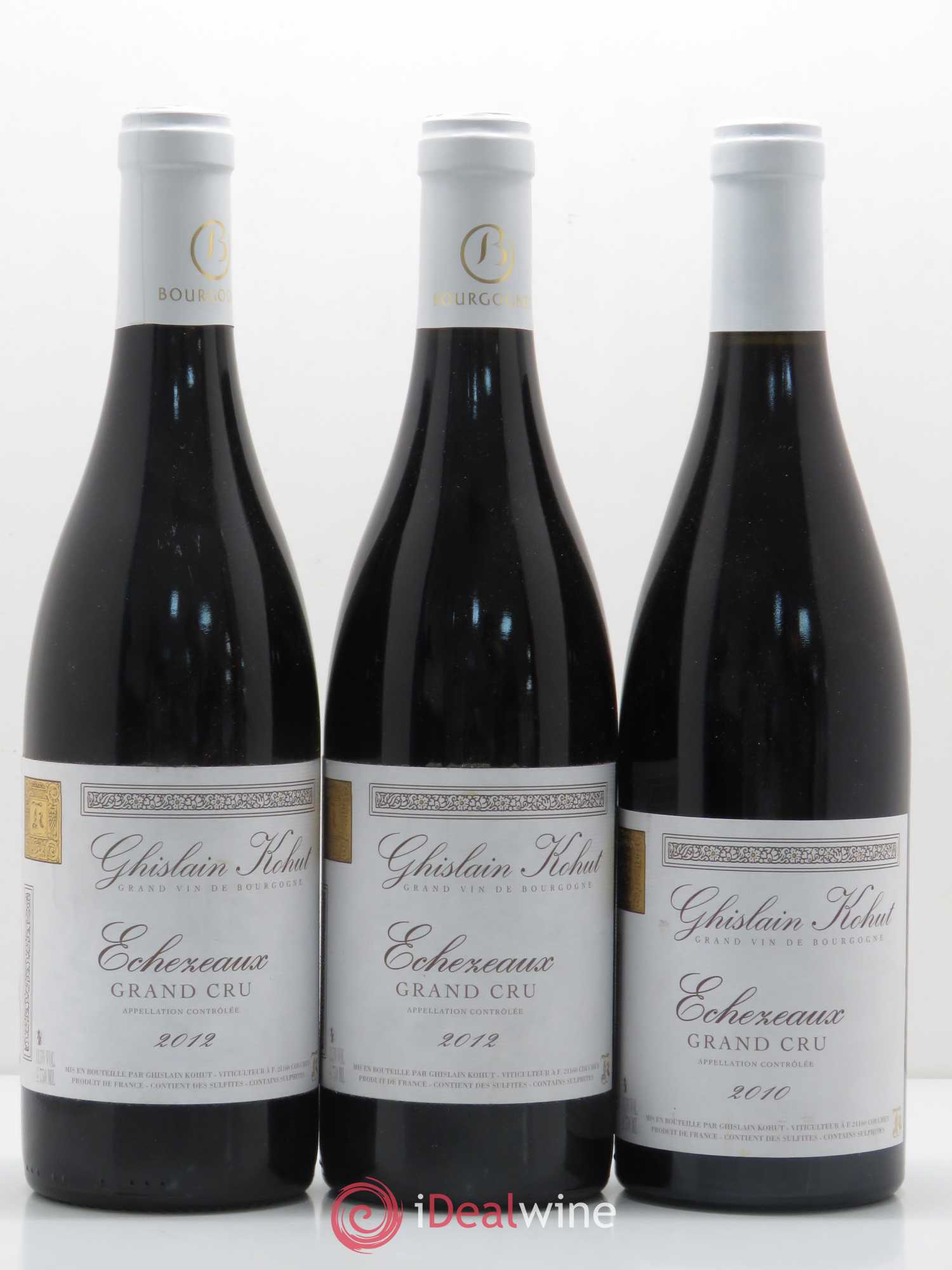Echezeaux Grand Cru Ghislain Kohut 2012 - Lot de 5 bouteilles - 1