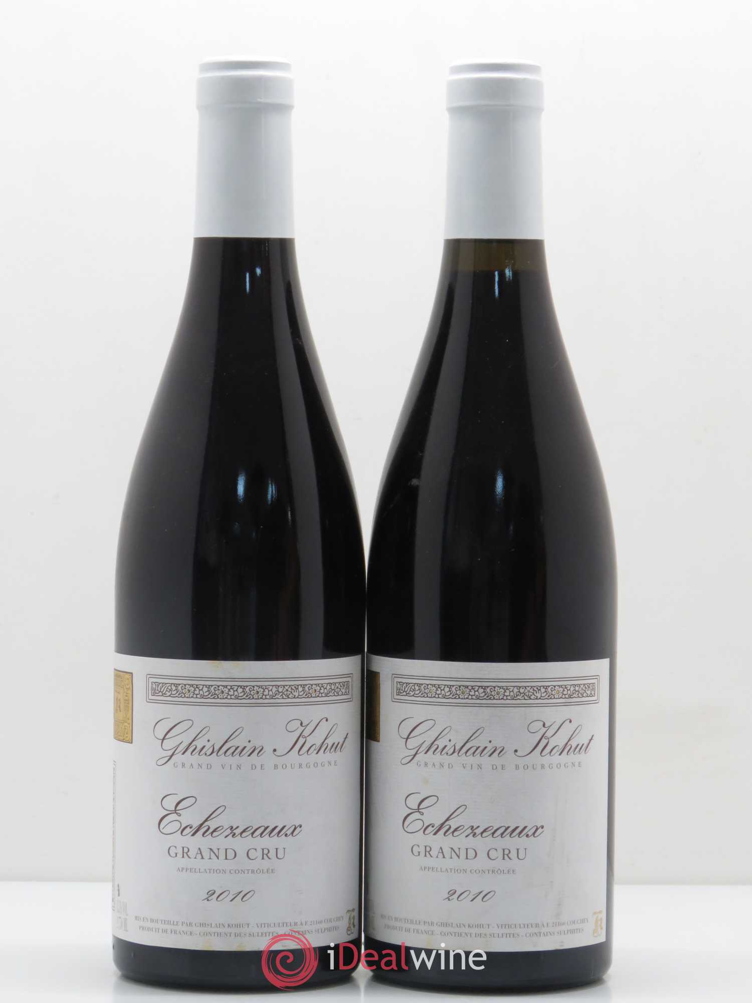 Echezeaux Grand Cru Ghislain Kohut 2010 - Lot de 2 bouteilles - 0