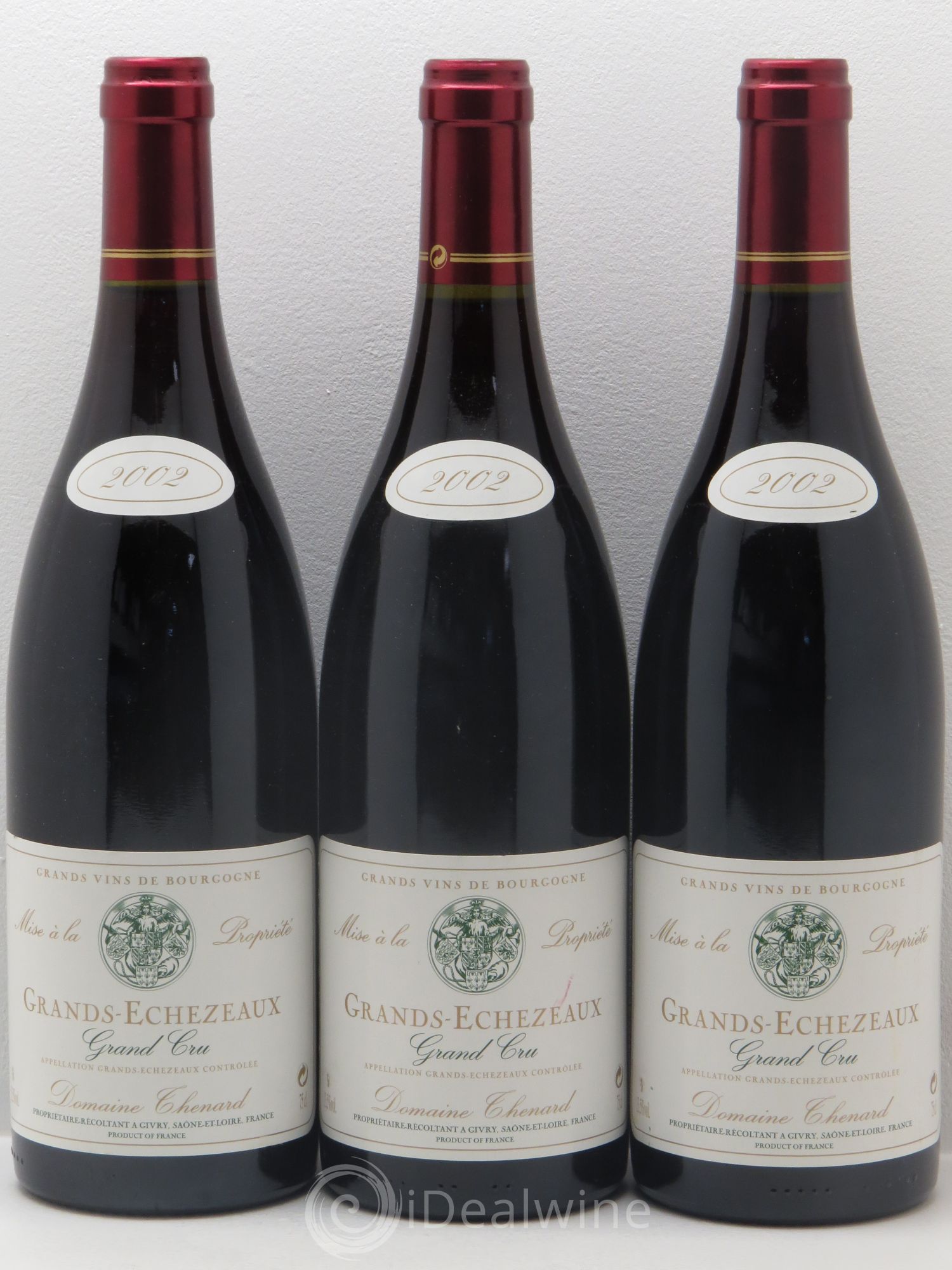 Grands-Echezeaux Grand Cru 2002 - Lot de 3 bouteilles - 0