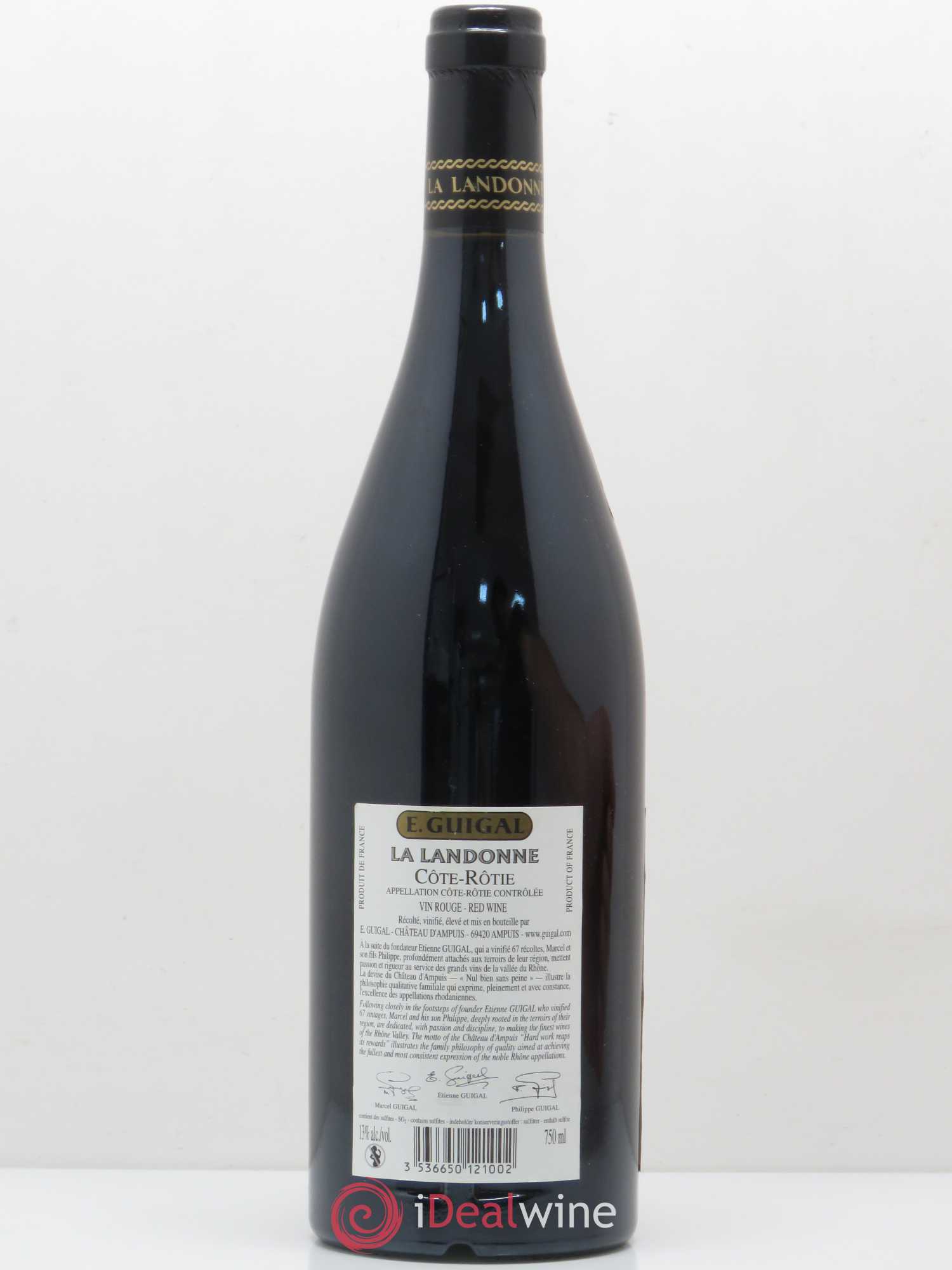 Côte-Rôtie La Landonne Guigal 2005 - Lot de 1 bouteille - 1