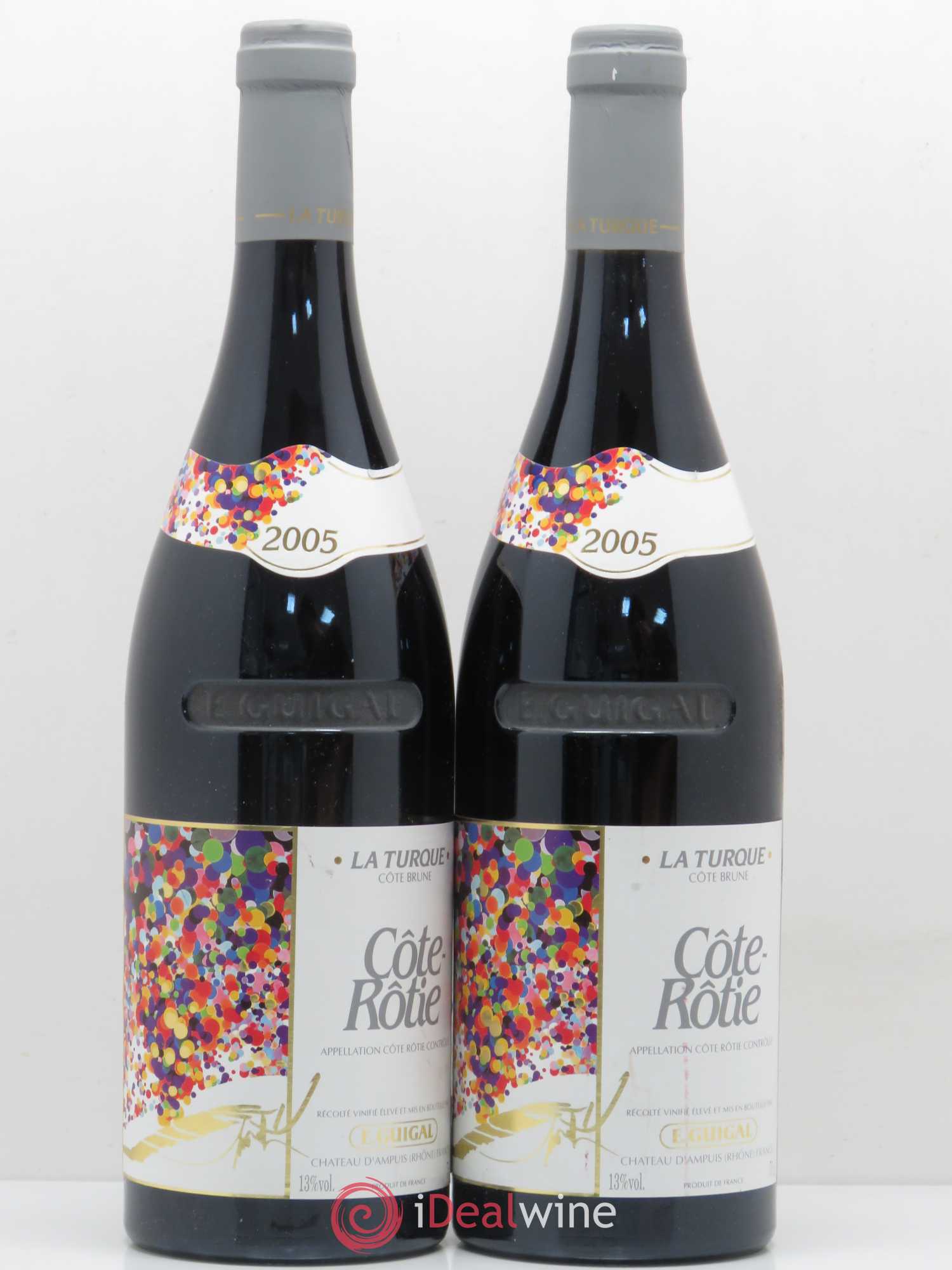 Côte-Rôtie La Turque Guigal 2005 - Lot de 2 bouteilles - 0