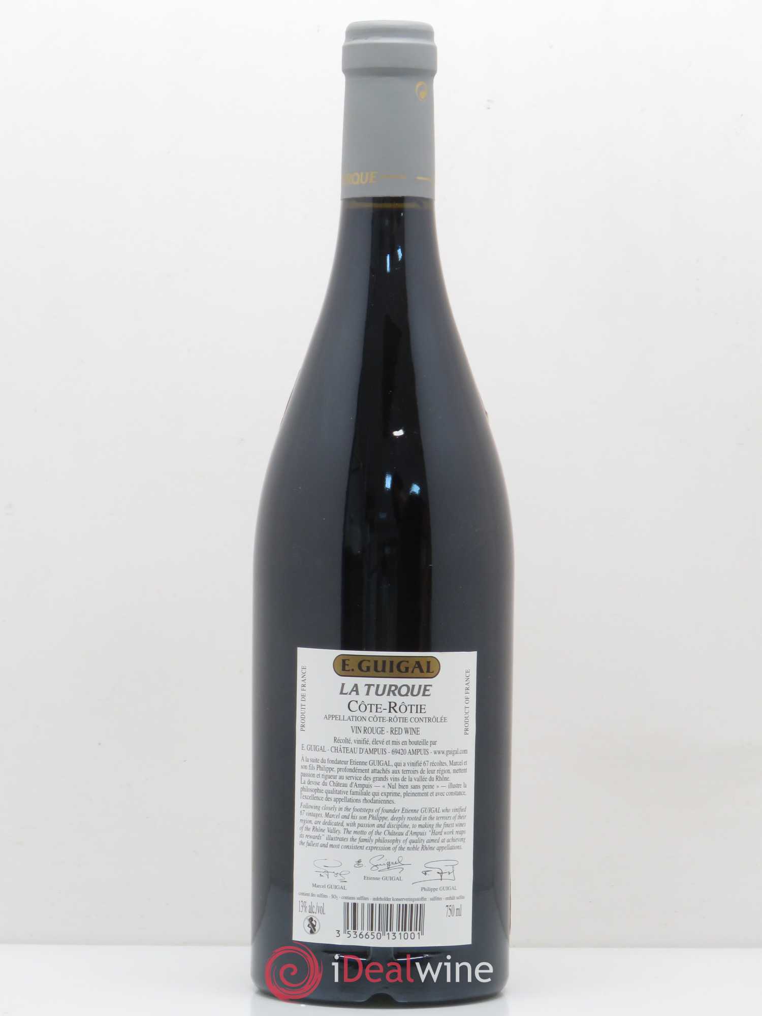 Côte-Rôtie La Turque Guigal 2005 - Lot de 1 bouteille - 1
