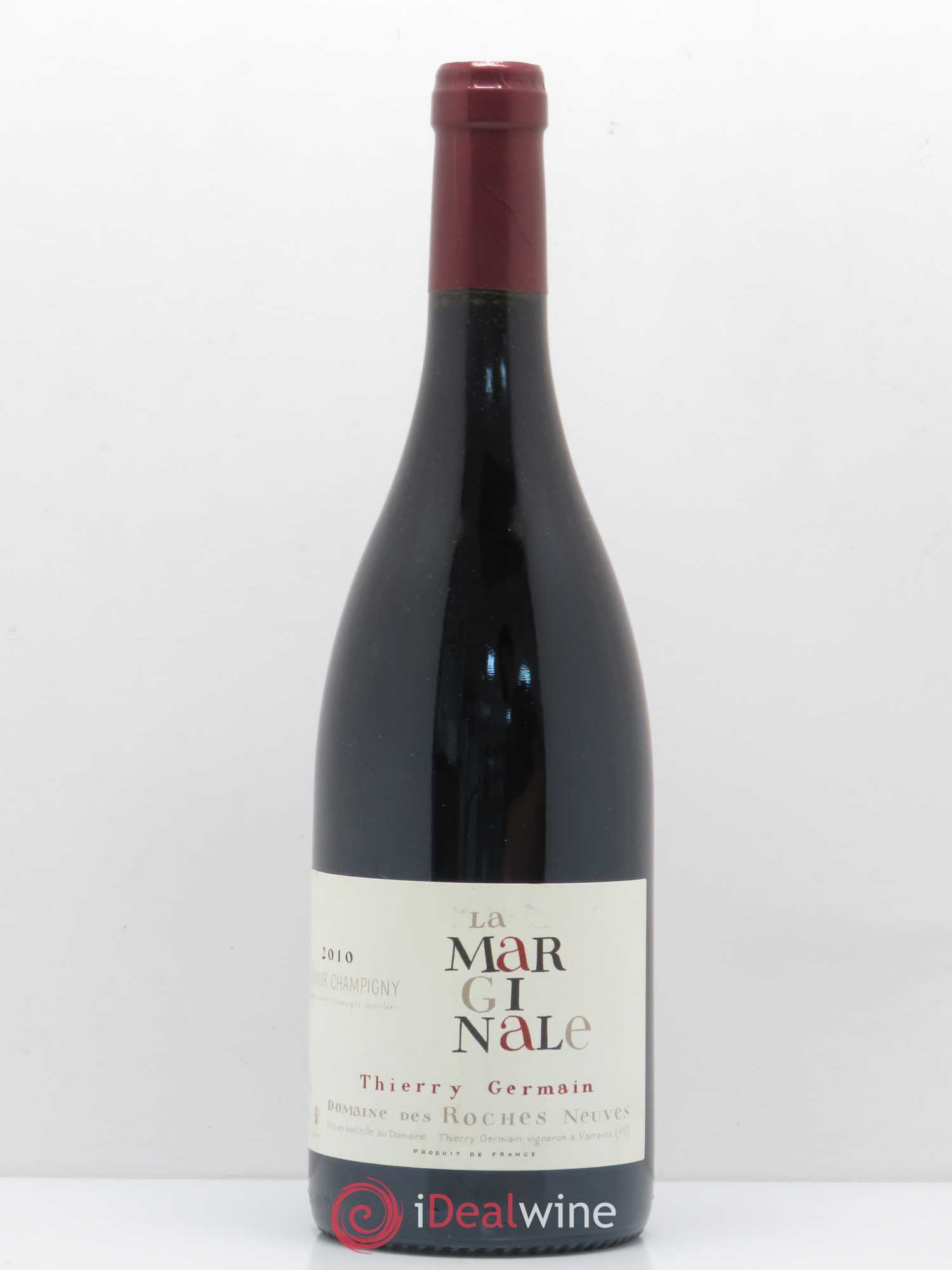 Saumur-Champigny La Marginale Domaine des Roches Neuves - Thierry Germain 2010 - Lot de 1 bouteille - 0