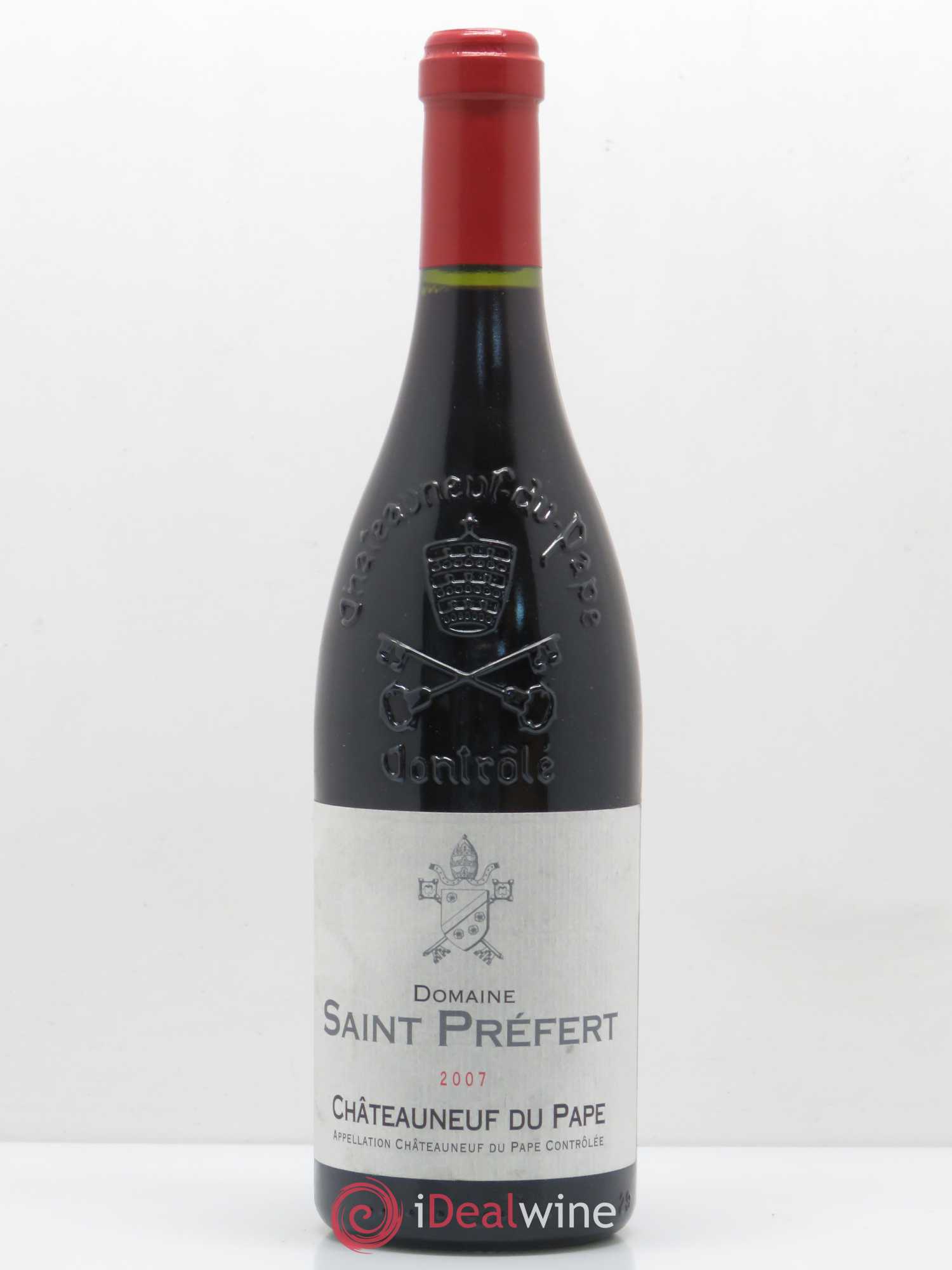 Châteauneuf-du-Pape Domaine Saint-Préfert 2007 - Lot de 1 bouteille - 0