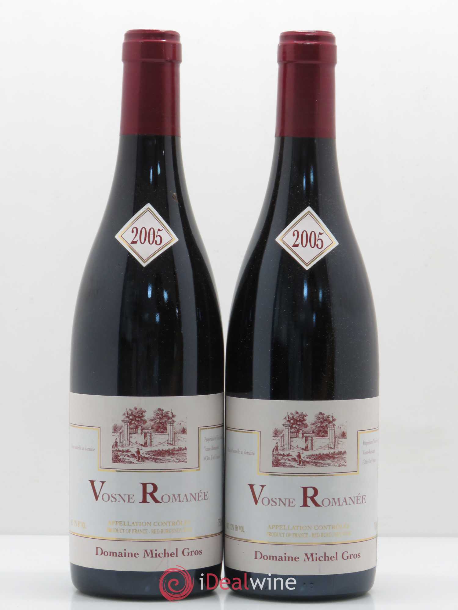 Vosne-Romanée Michel Gros 2005 - Lot de 2 bouteilles - 0