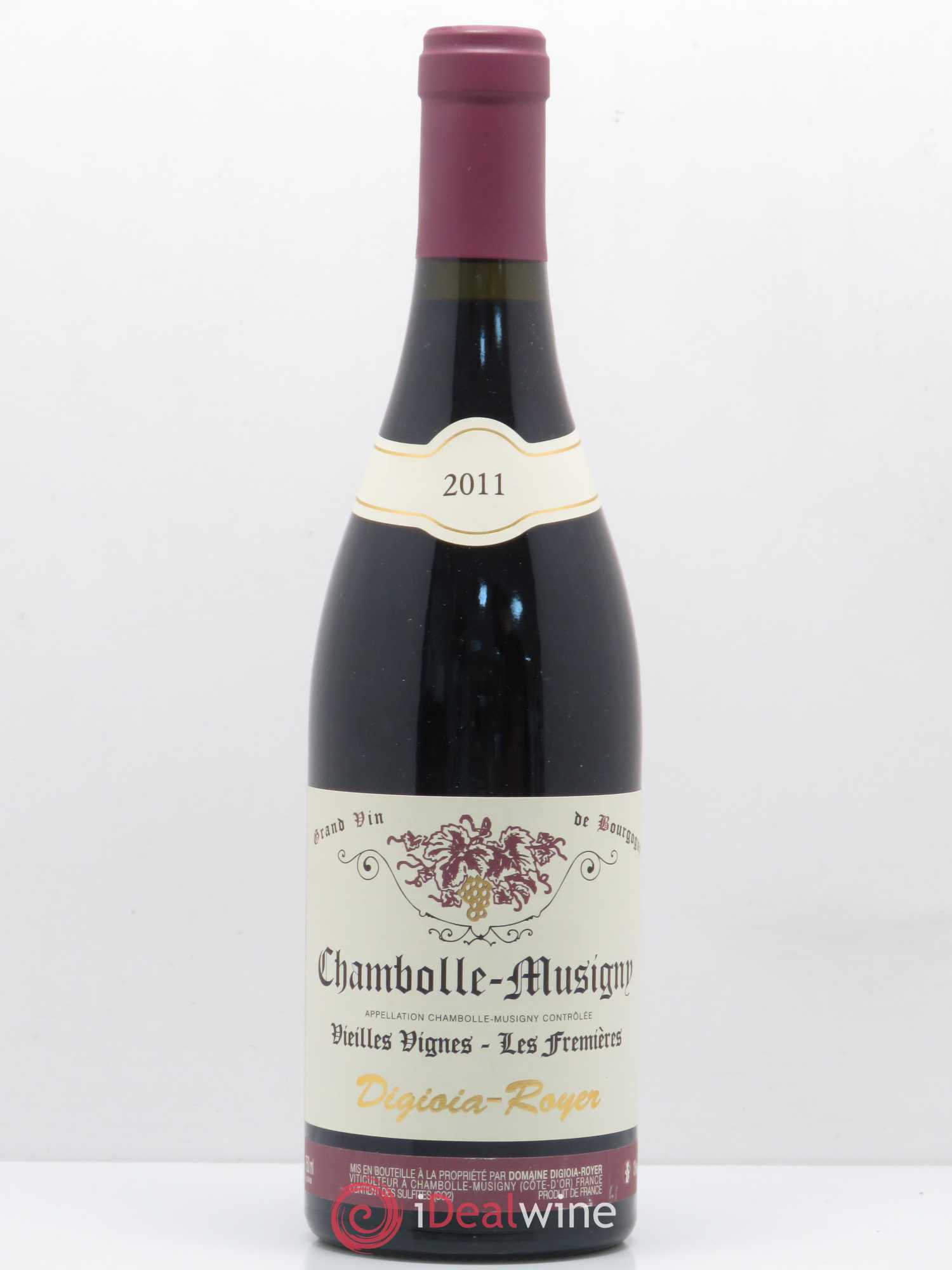 Chambolle-Musigny Les Fremieres Vieilles Vignes Digioia Royer 2011 - Posten von 1 Flasche - 0