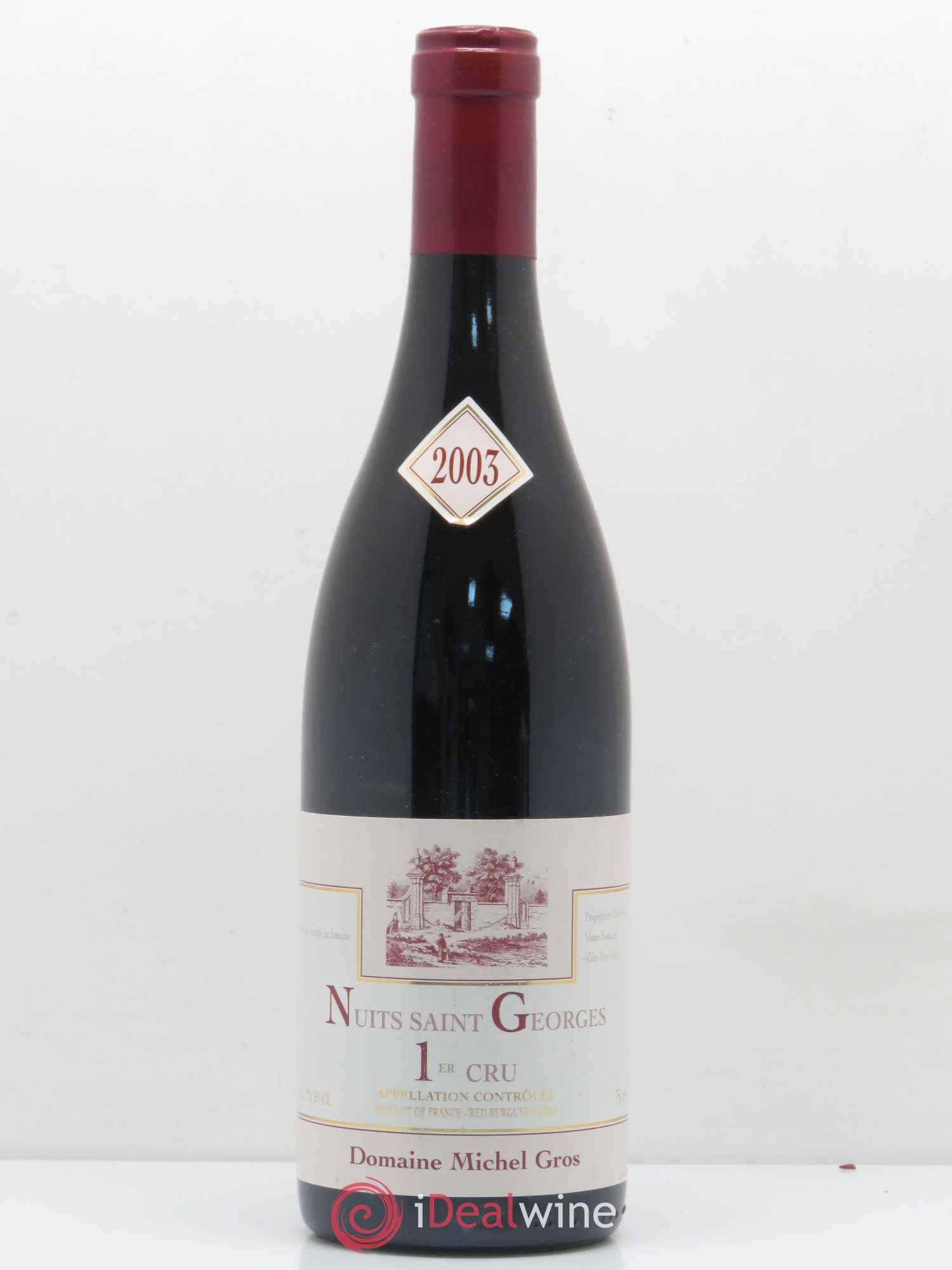 Nuits-Saint-Georges 1er Cru Michel Gros 2002 - Lot de 1 bouteille - 0