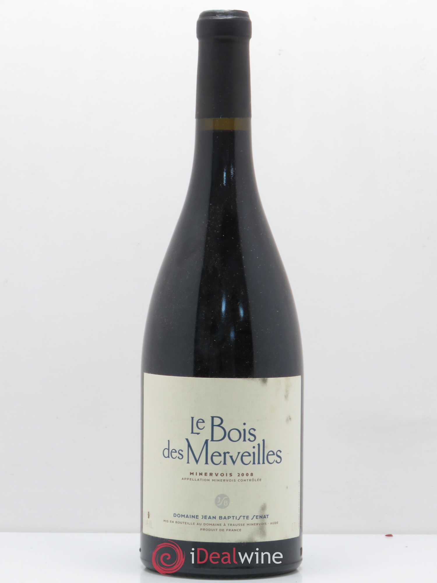 Minervois Le Bois des Merveilles Jean-Baptiste Sénat 2008 - Lot de 1 bouteille - 0