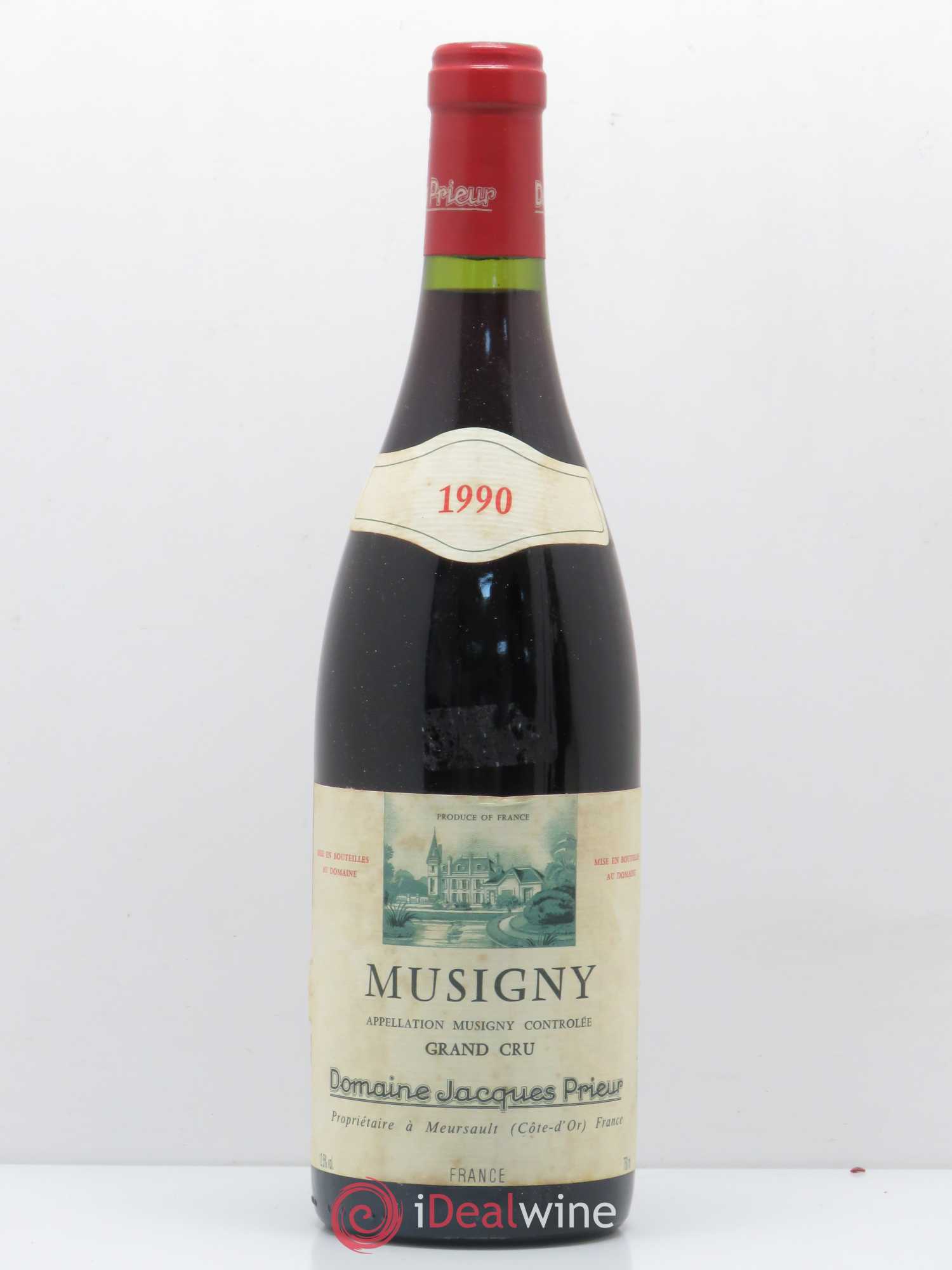 Musigny Grand Cru Jacques Prieur (Domaine) 1990 - Lot de 1 bouteille - 0