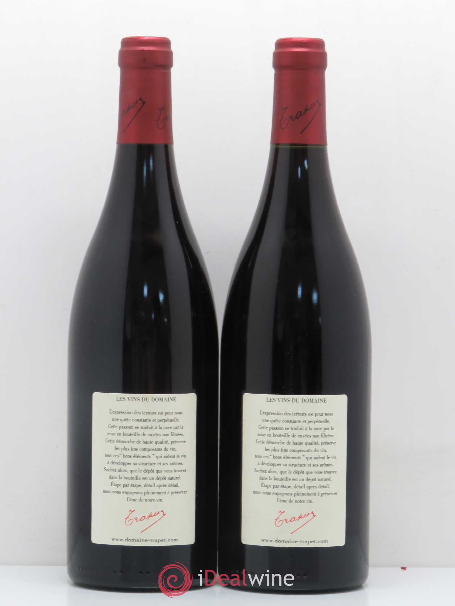 Chambertin Grand Cru Domaine Trapet 2003 - Lot de 2 bouteilles - 1