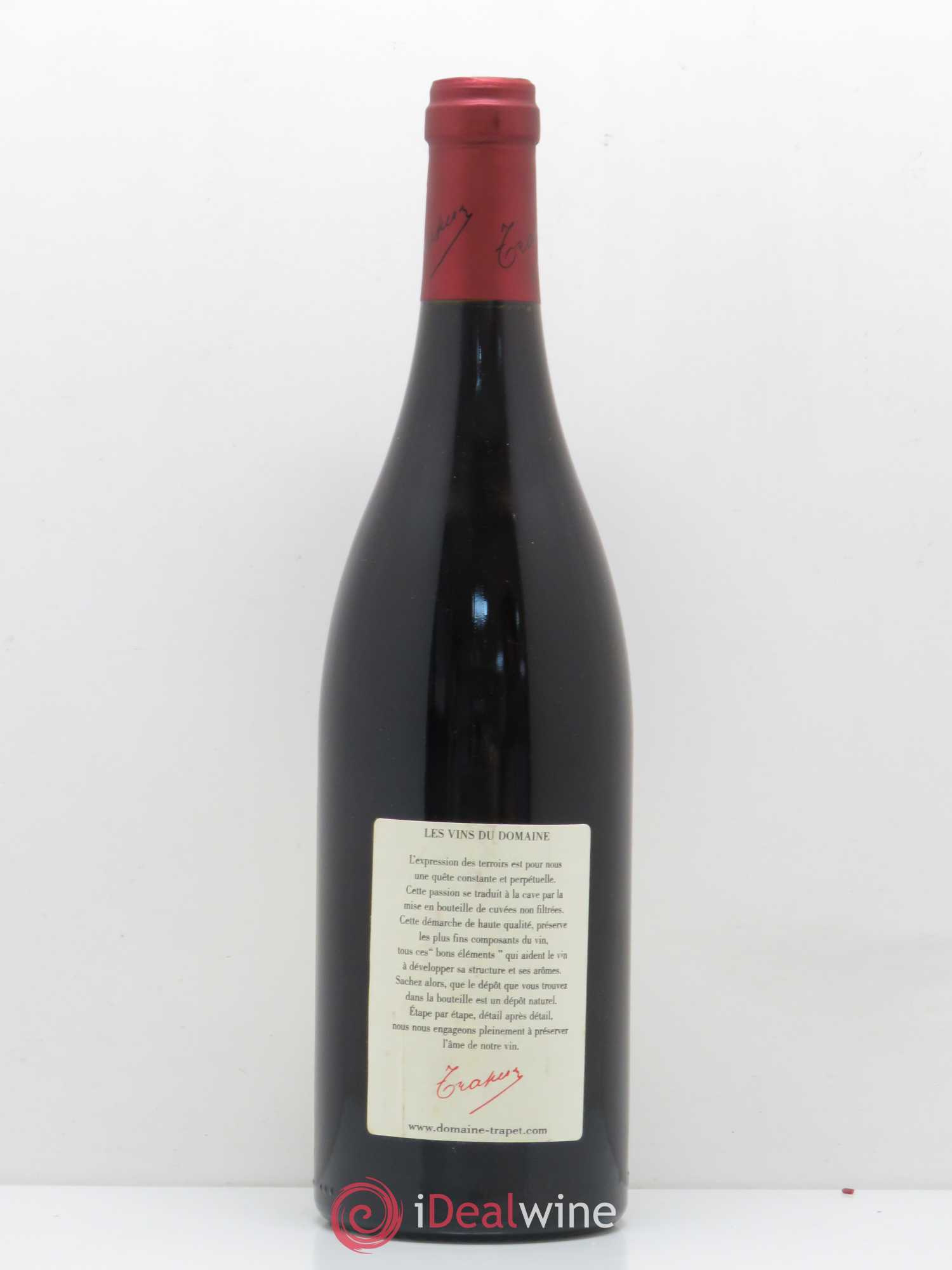 Chambertin Grand Cru Domaine Trapet 2003 - Lot de 1 bouteille - 1