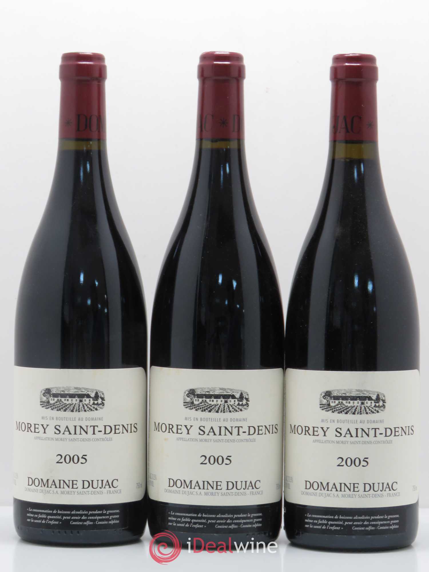 Morey-Saint-Denis Dujac (Domaine) 2005 - Lot de 3 bouteilles - 0