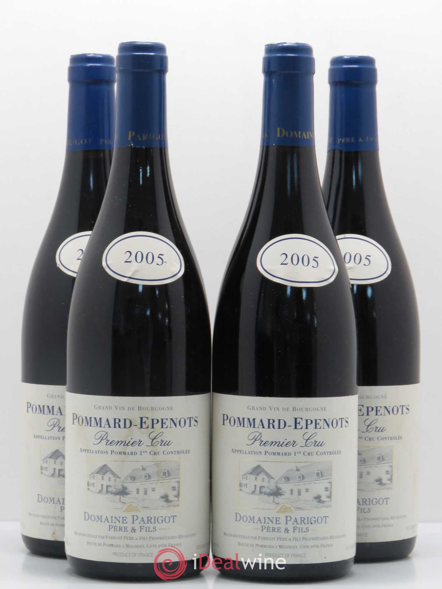 Pommard 1er Cru Epenots Domaine Parigot 2005 - Posten von 4 Flaschen - 0