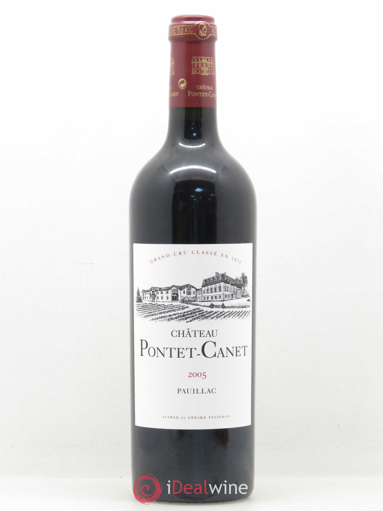 Château Pontet Canet 5ème Grand Cru Classé 2005 - Lot de 1 bouteille - 0