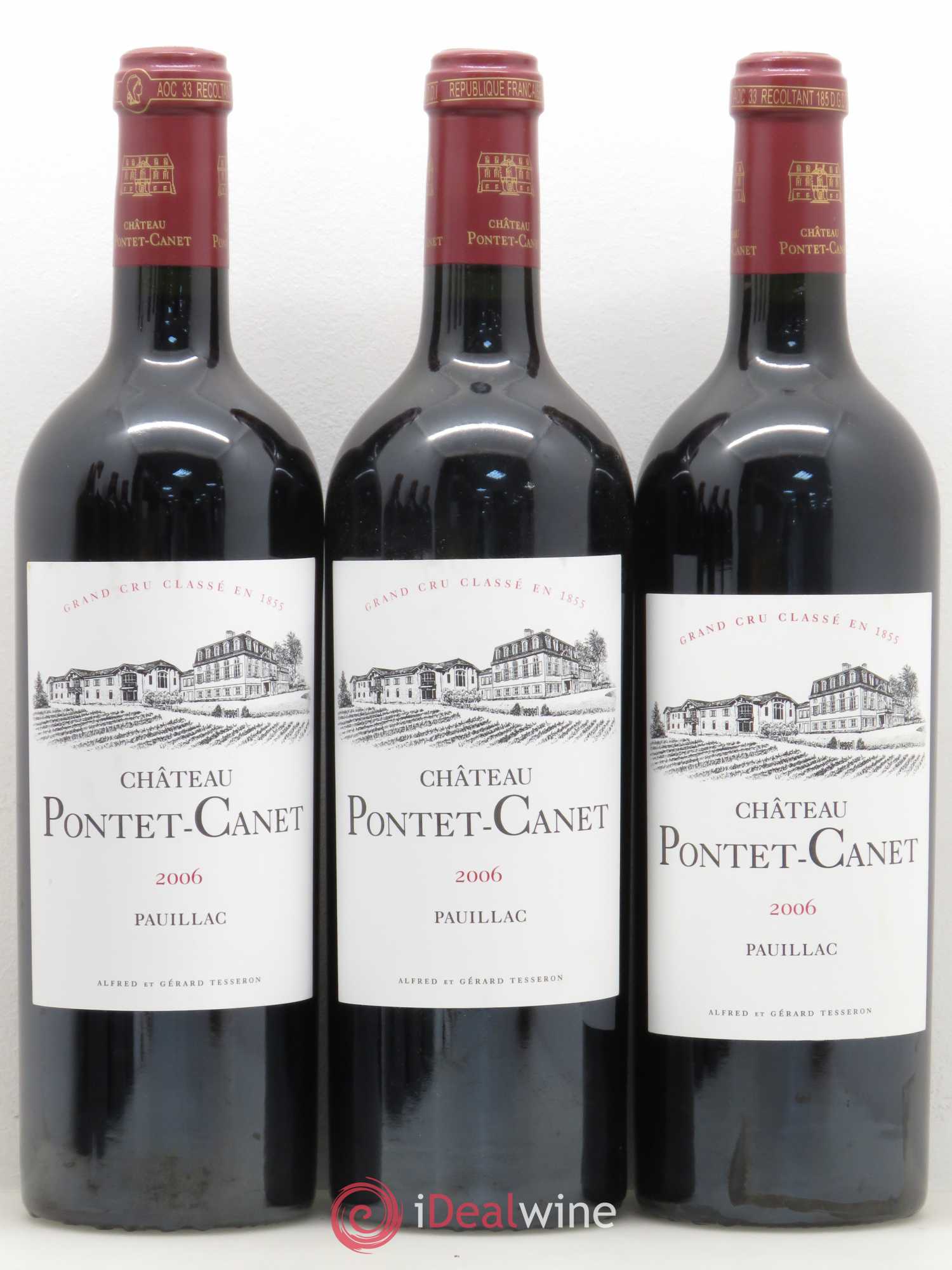 Château Pontet Canet 5ème Grand Cru Classé 2006 - Lot de 6 bouteilles - 2