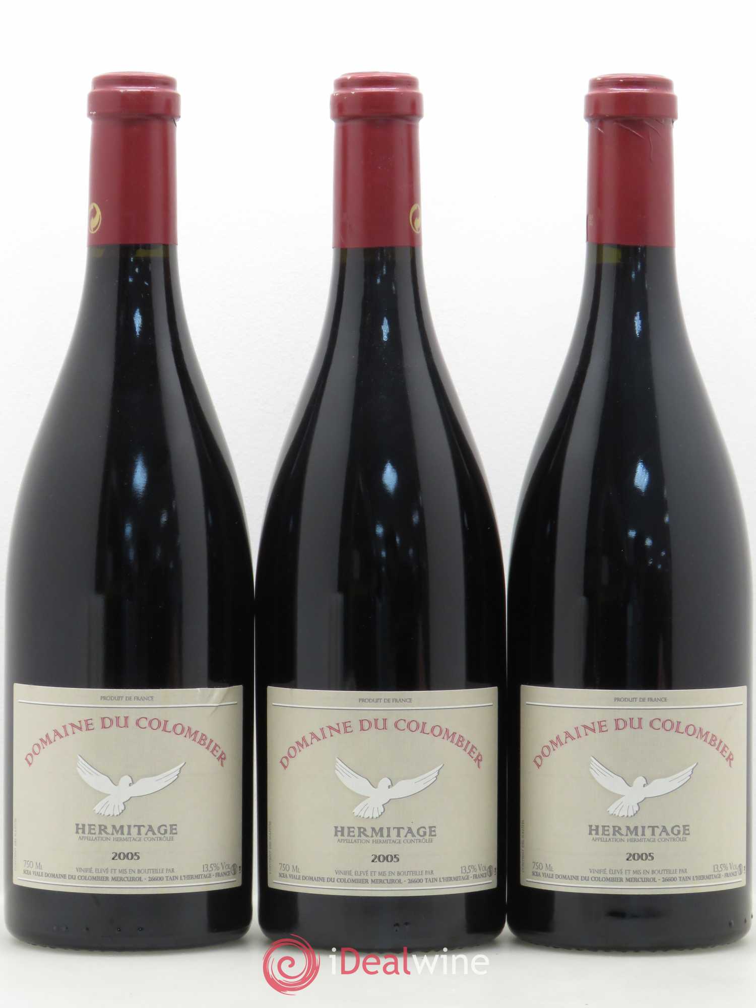 Hermitage Colombier (Domaine du) 2005 - Lot de 3 bouteilles - 0
