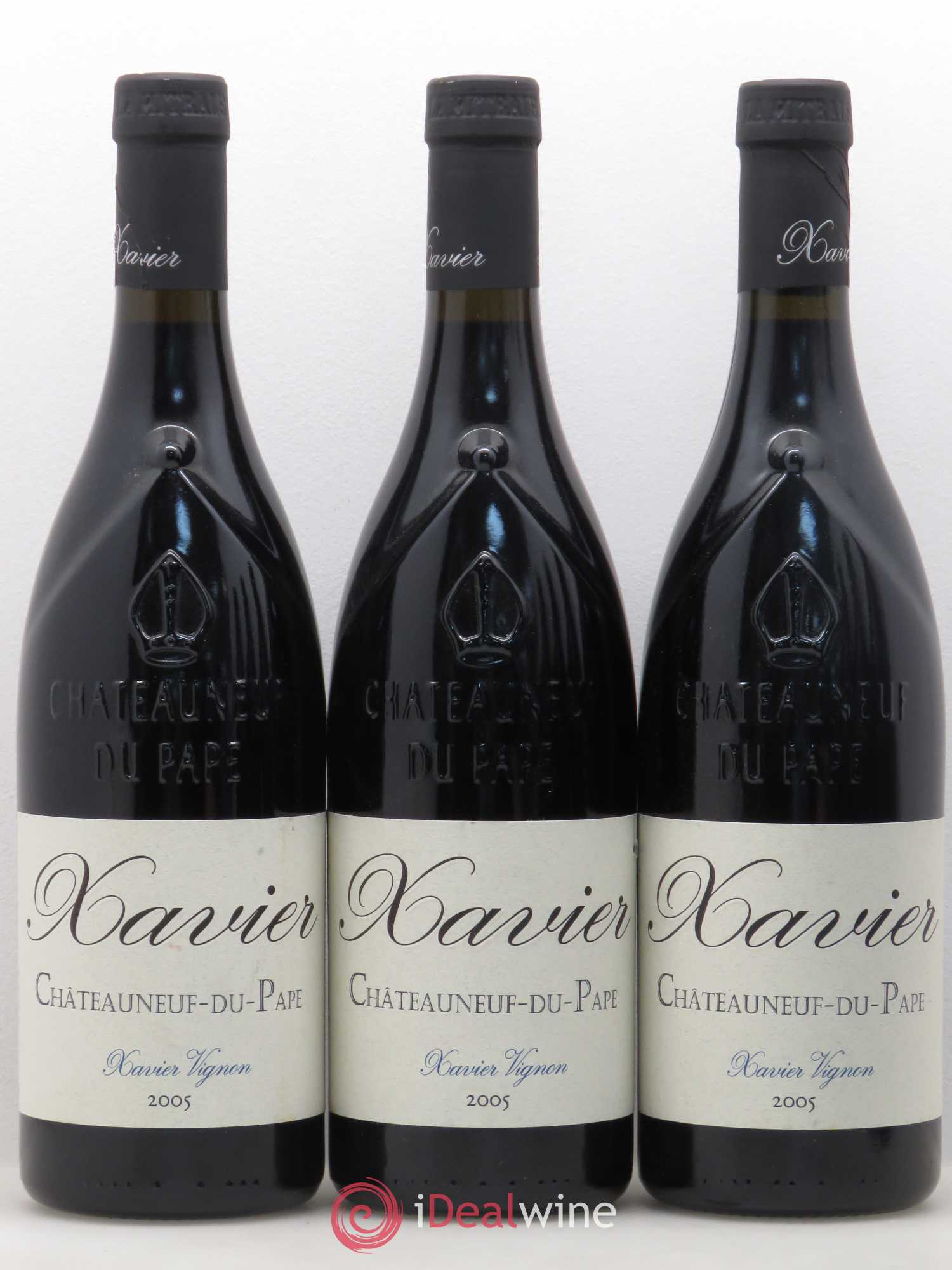 Châteauneuf-du-Pape Xavier Vignon 2005 - Lot de 6 bouteilles - 1