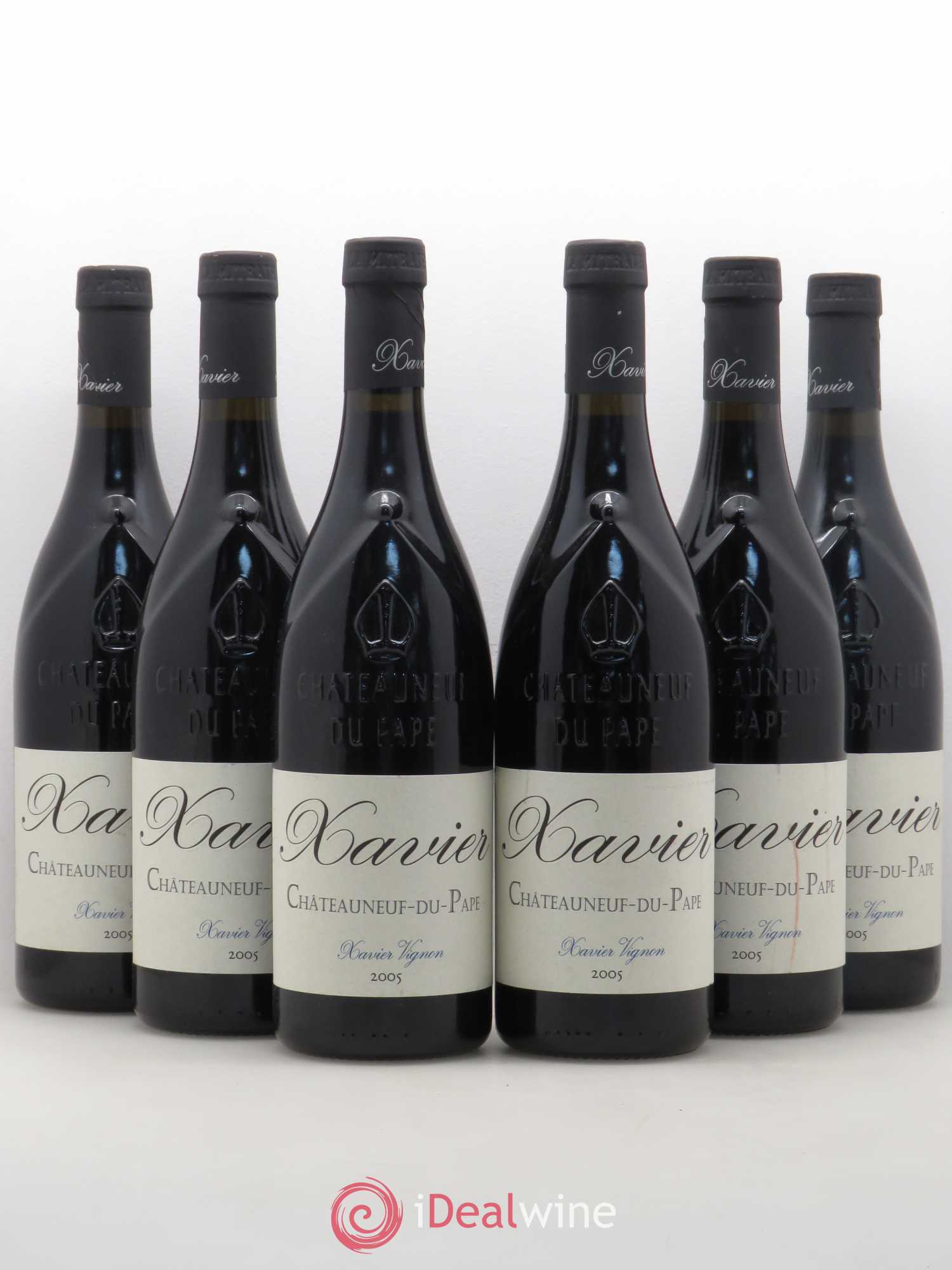 Châteauneuf-du-Pape Xavier Vignon 2005 - Lot de 6 bouteilles - 0