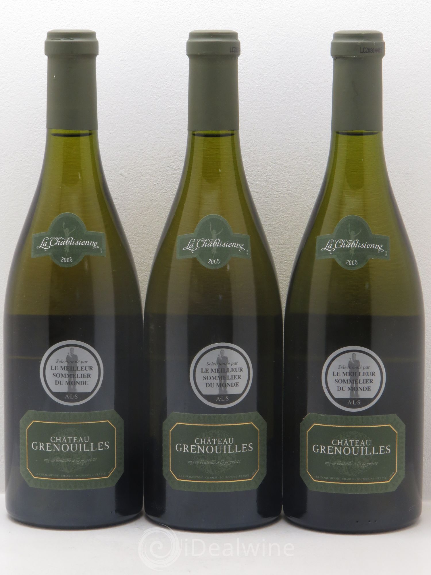 Chablis Grand Cru 2005 - Lot de 3 bouteilles - 0