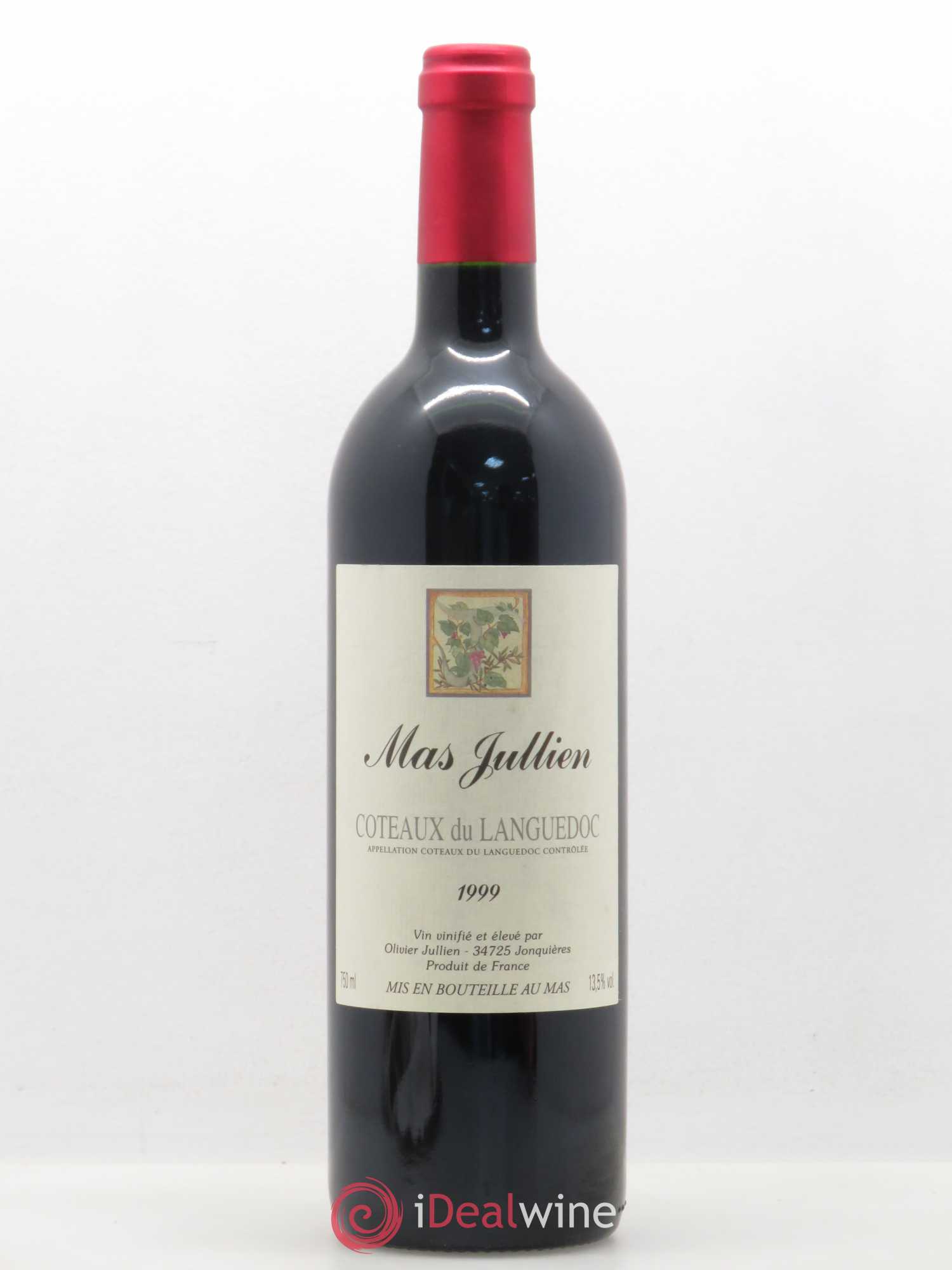 Terrasses du Larzac Mas Jullien Olivier Jullien 1999 - Lot de 1 bouteille - 0