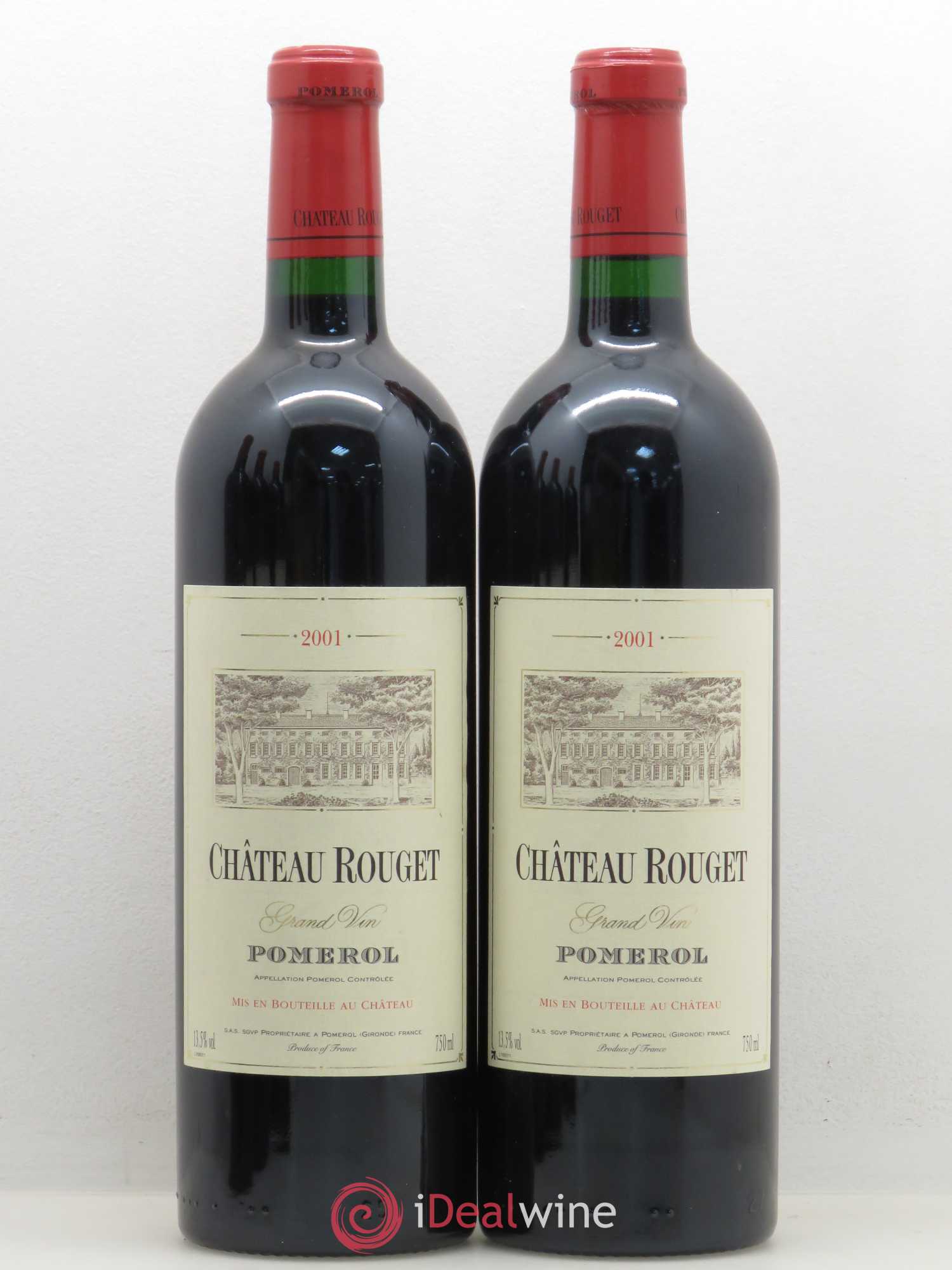 Château Rouget 2001 - Lotto di 5 bottiglie - 2