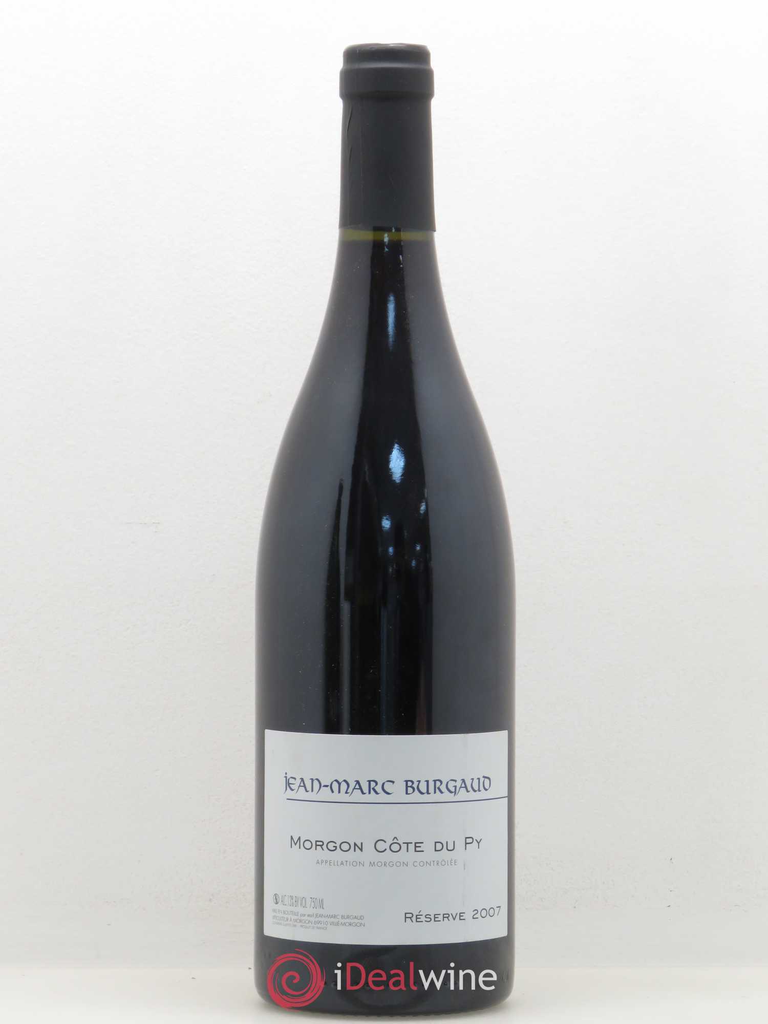 Morgon Côte du Py Réserve Jean-Marc Burgaud (Domaine) 2007 - Lot de 1 bouteille - 0