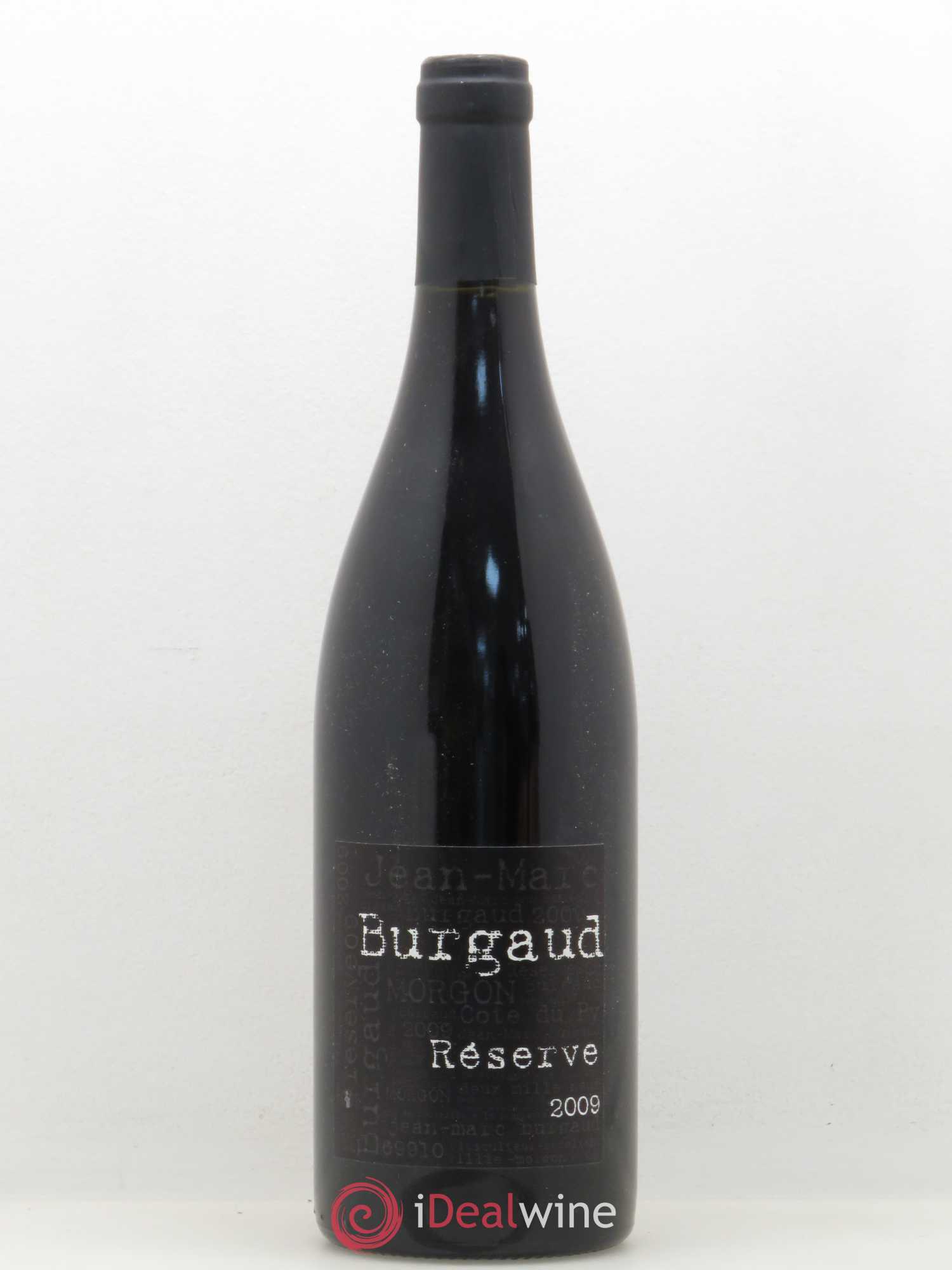 Morgon Côte du Py Réserve Jean-Marc Burgaud (Domaine) 2009 - Lot de 1 bouteille - 0