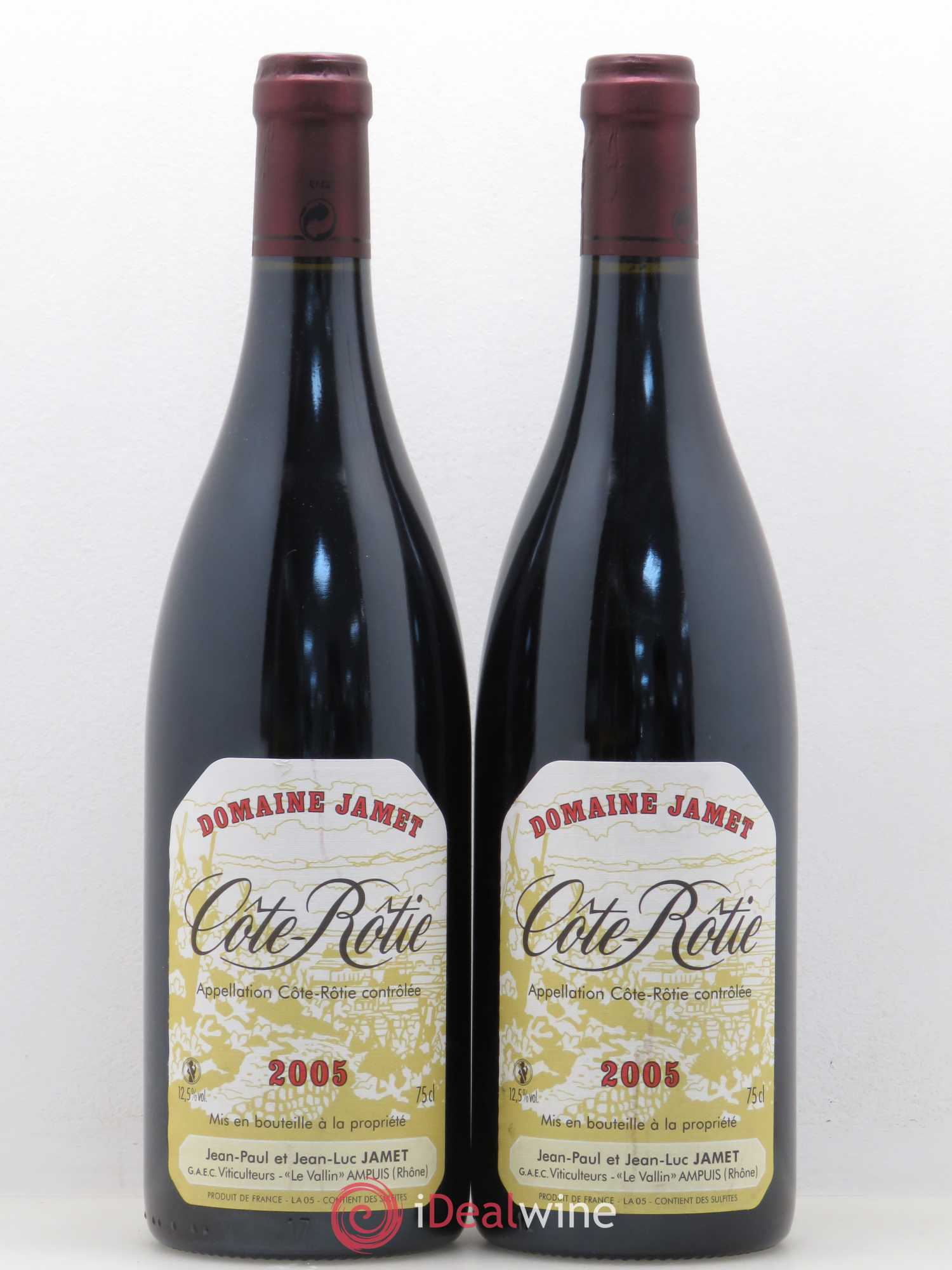 Côte-Rôtie Jamet (Domaine) 2005 - Lot de 2 bouteilles - 0