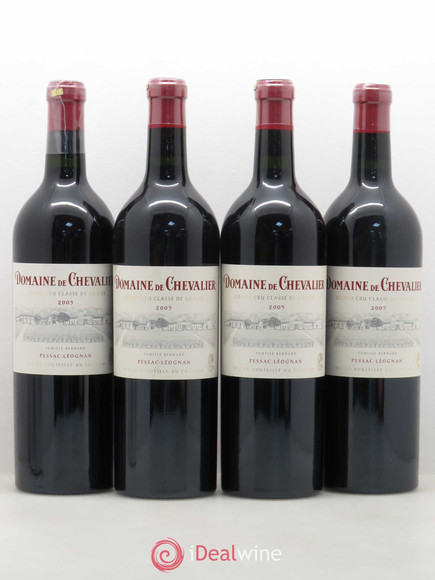 Domaine de Chevalier Cru Classé de Graves 2005 - Lot de 4 bouteilles - 0