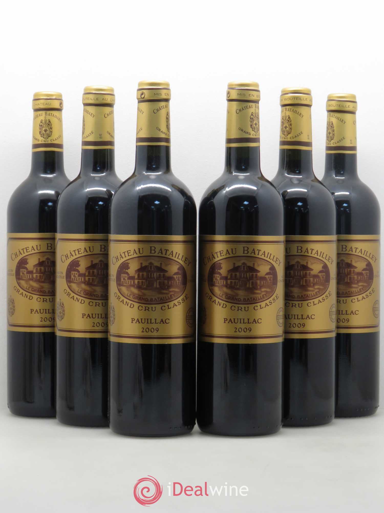 Château Batailley 5ème Grand Cru Classé 2009 - Lot de 6 bouteilles - 0