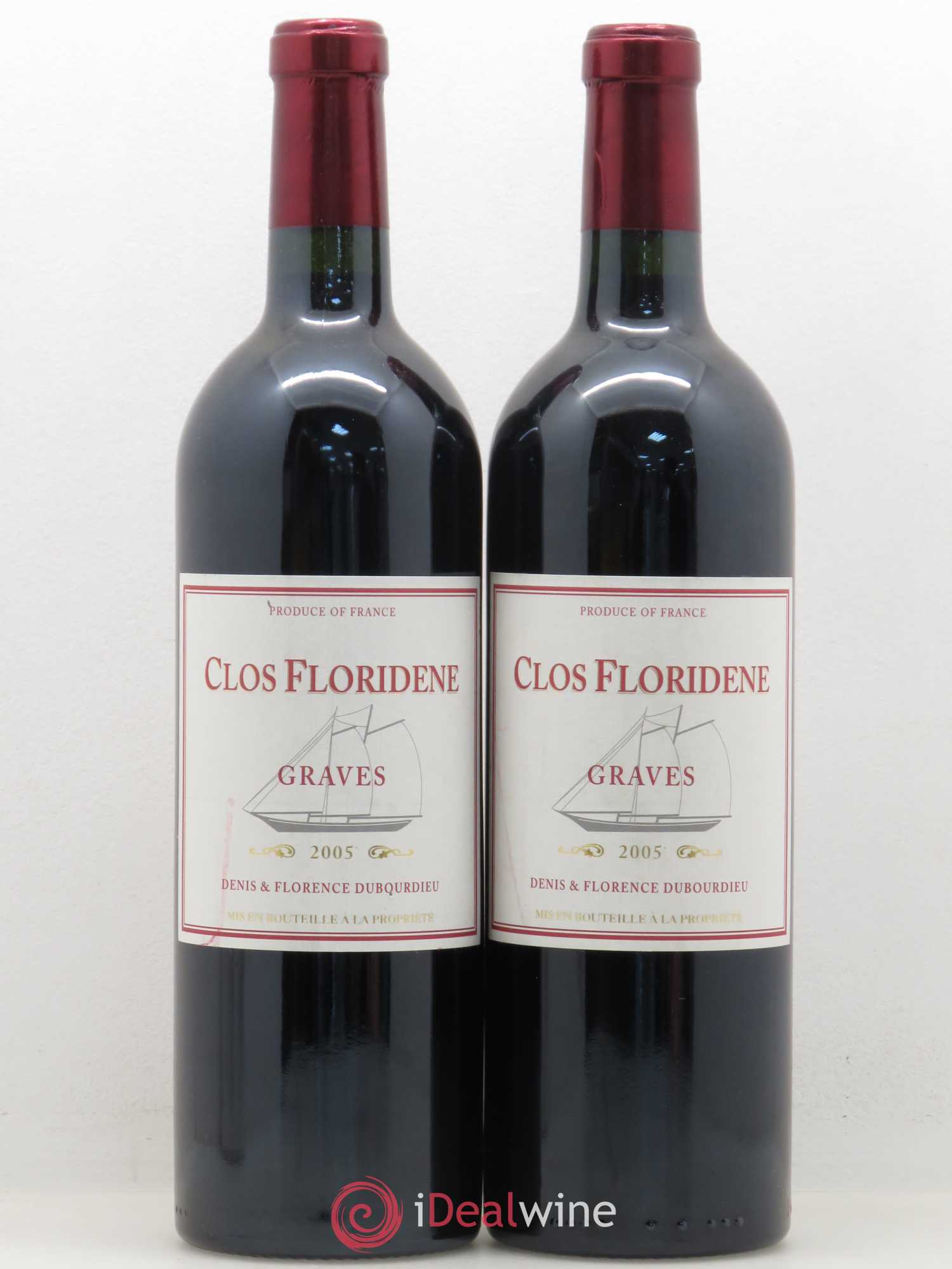 Clos Floridène 2005 - Lot de 2 bouteilles - 0