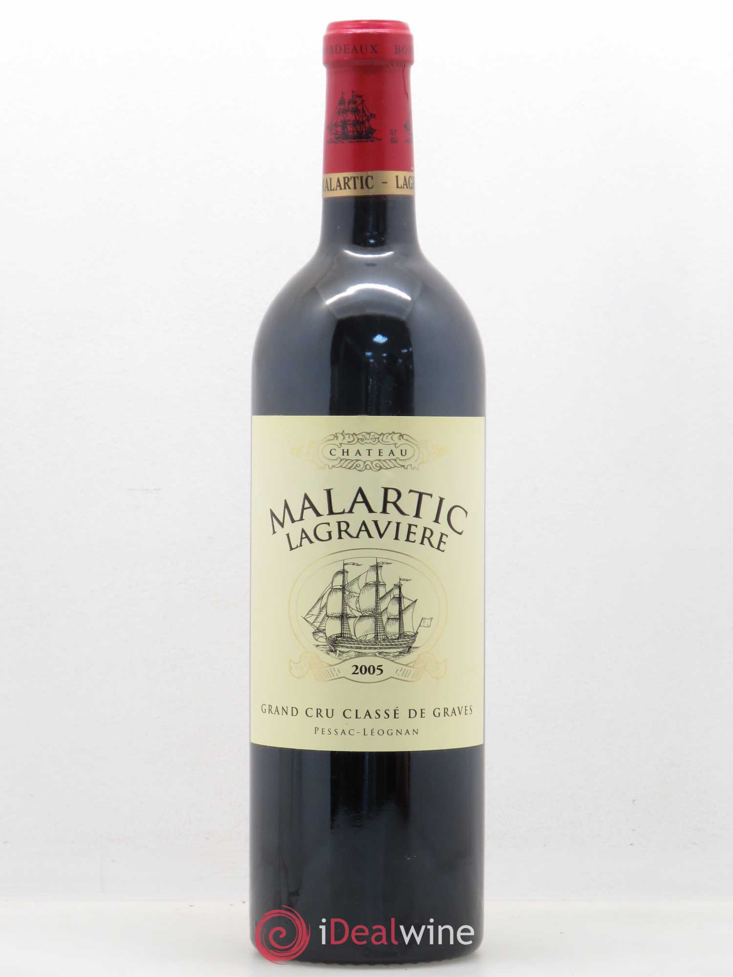 Château Malartic-Lagravière Cru Classé de Graves 2005 - Lot de 1 bouteille - 0
