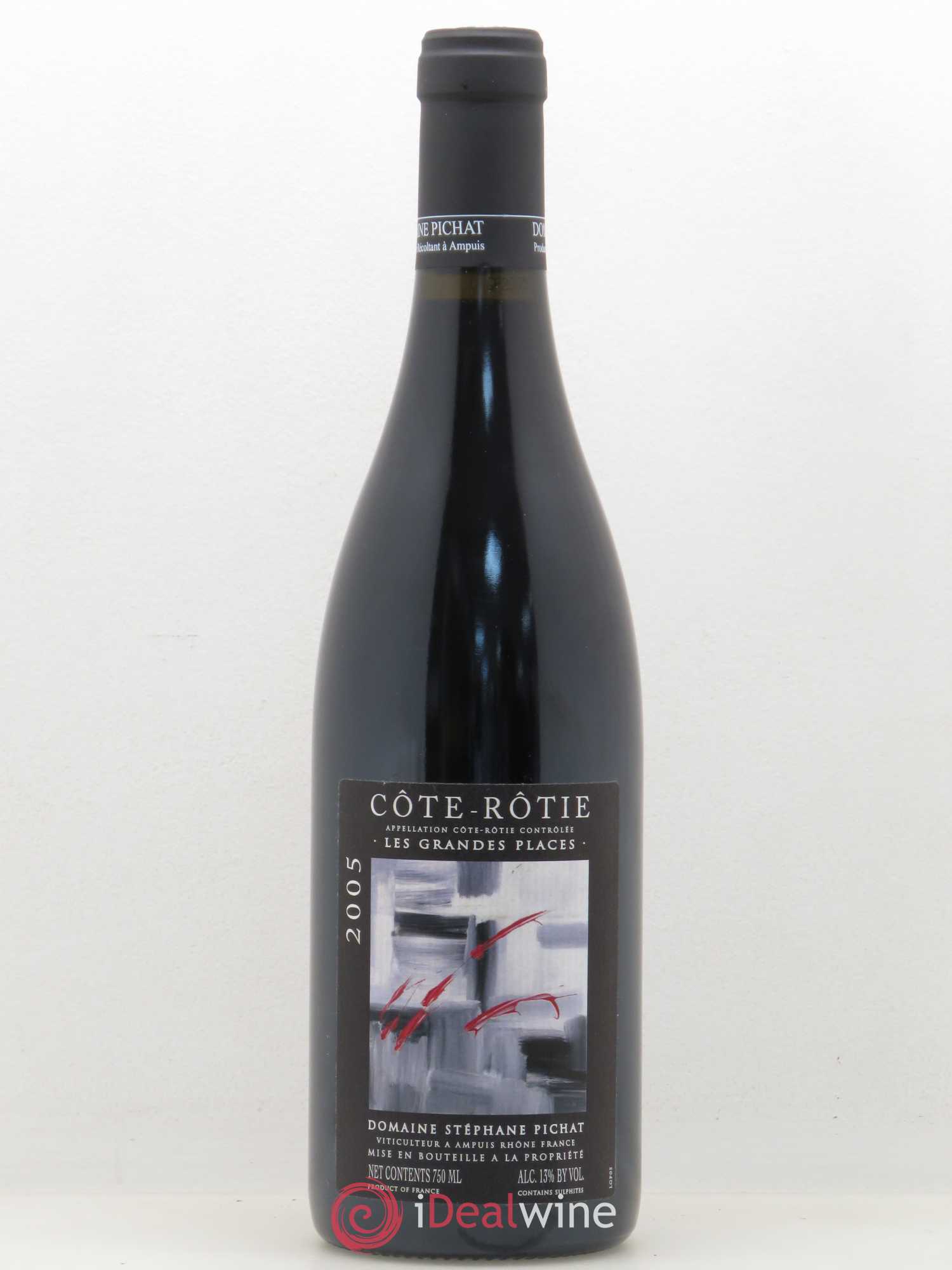 Côte-Rôtie Les Grandes Places Pichat (Domaine) 2005 - Lot de 1 bouteille - 0