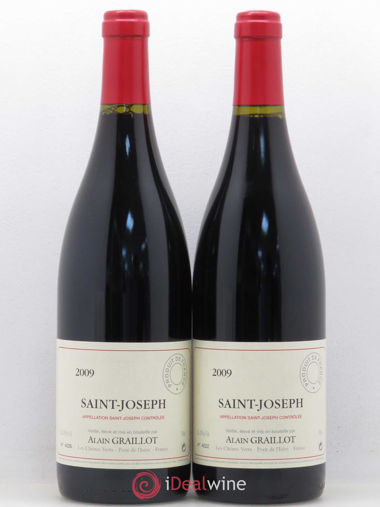 Saint-Joseph Domaine Graillot 2009 - Lot de 2 bouteilles - 0