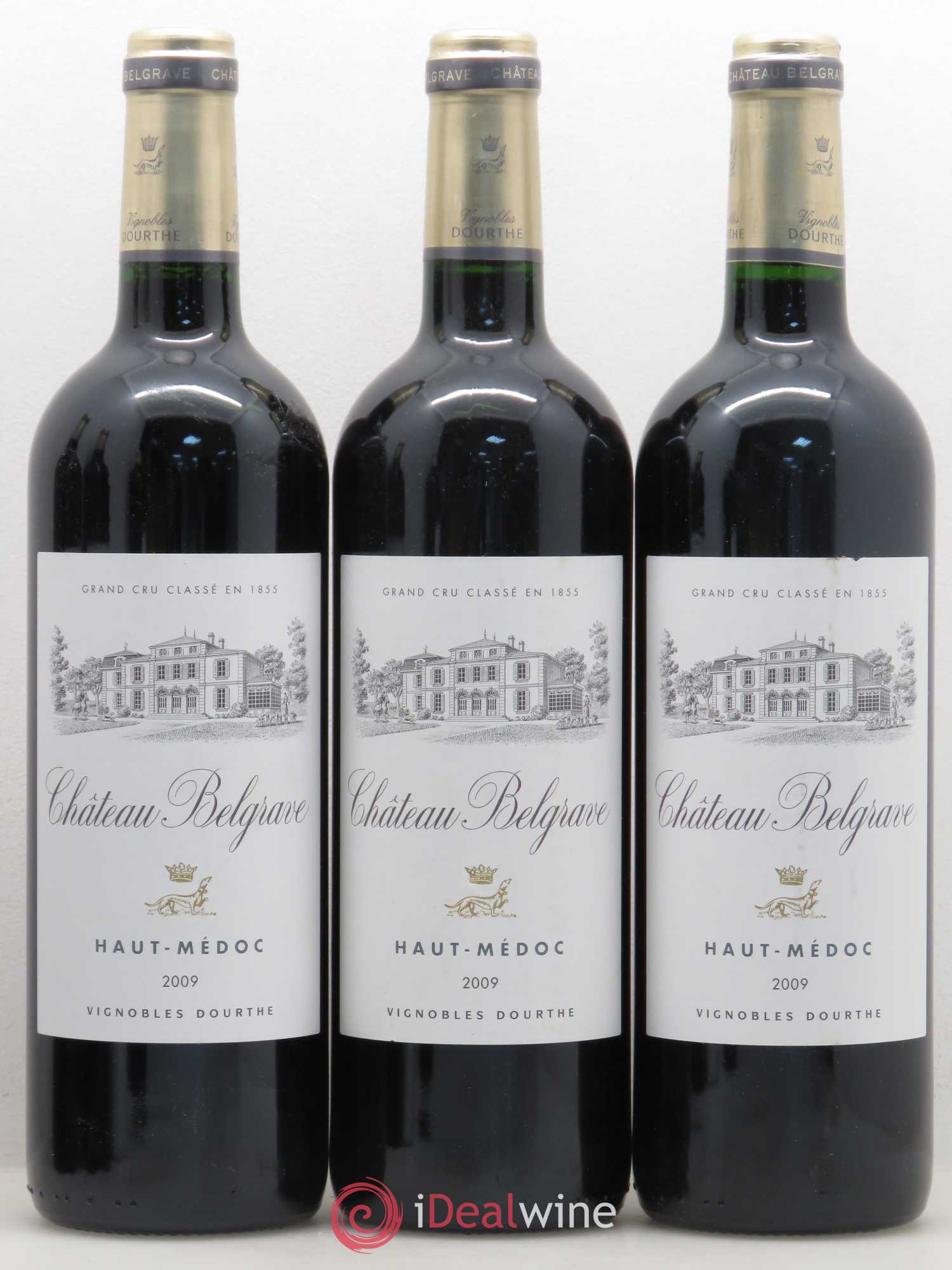 Château Belgrave 5ème Grand Cru Classé 2009 - Lot de 6 bouteilles - 2