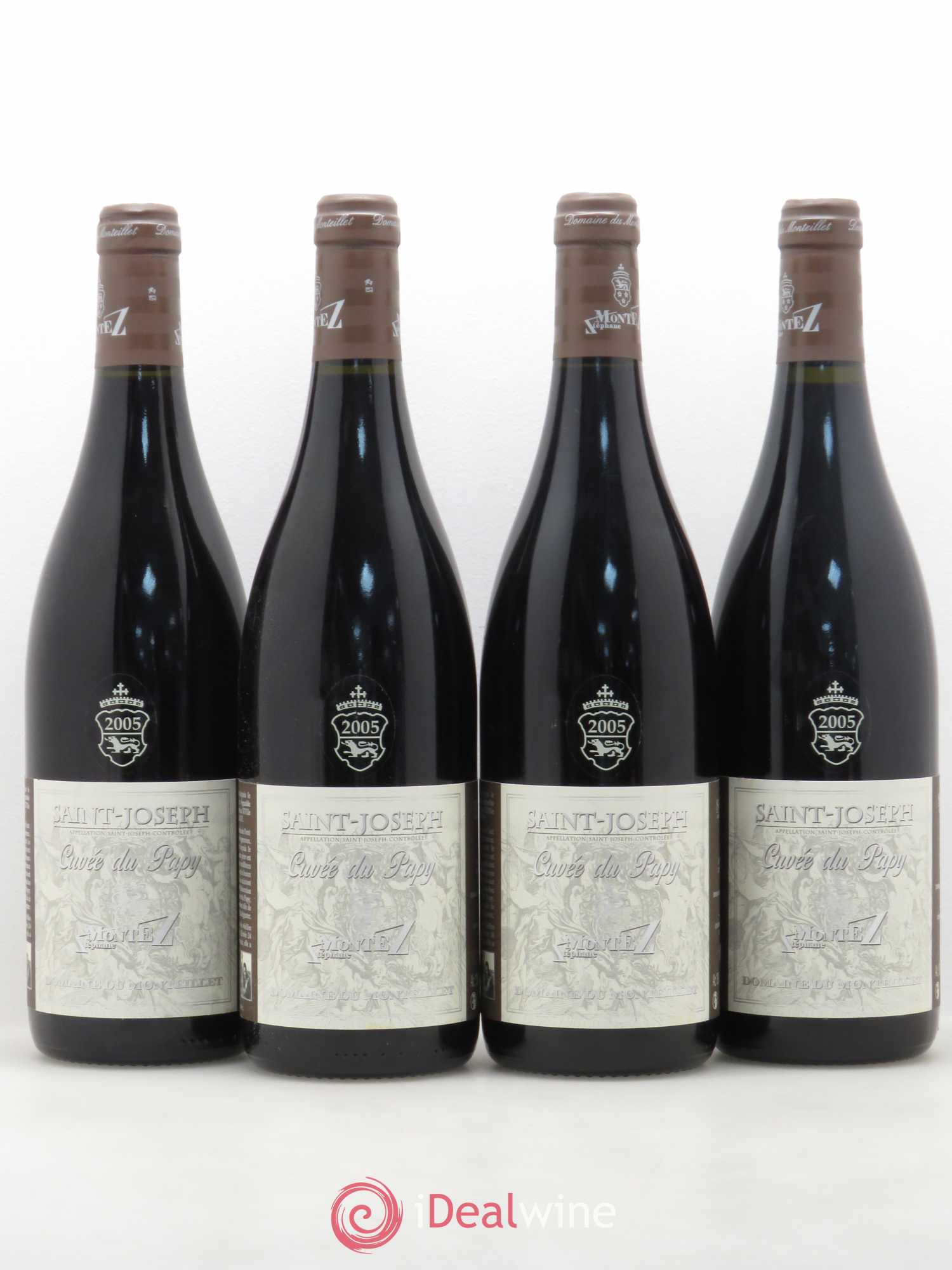 Saint-Joseph Cuvée du Papy Monteillet (Domaine du) - Stéphane Montez 2005 - Lot de 4 bouteilles - 0