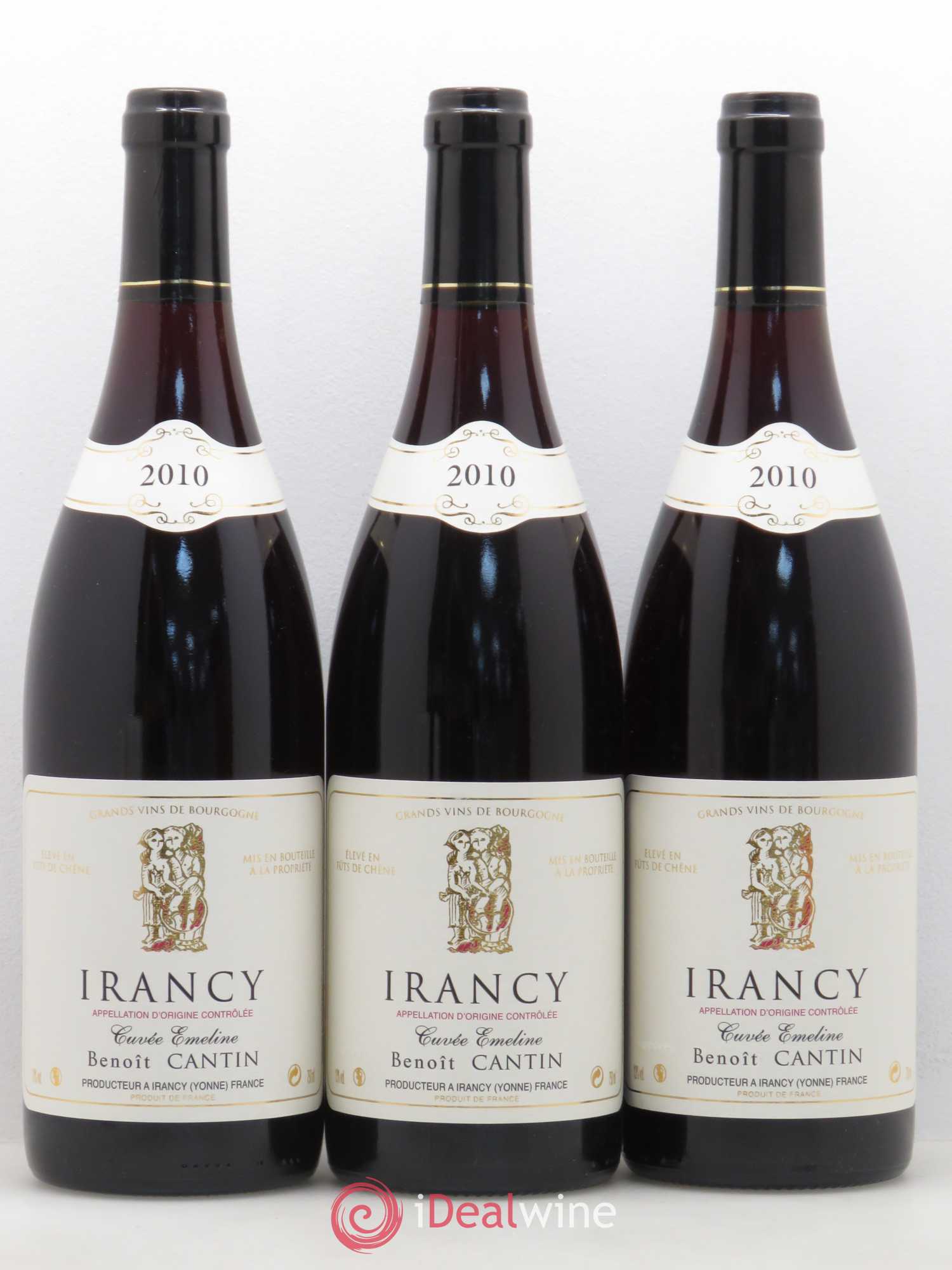 Irancy cuvée Emeline Benoit Cantin 2010 - Posten von 3 Flaschen - 0