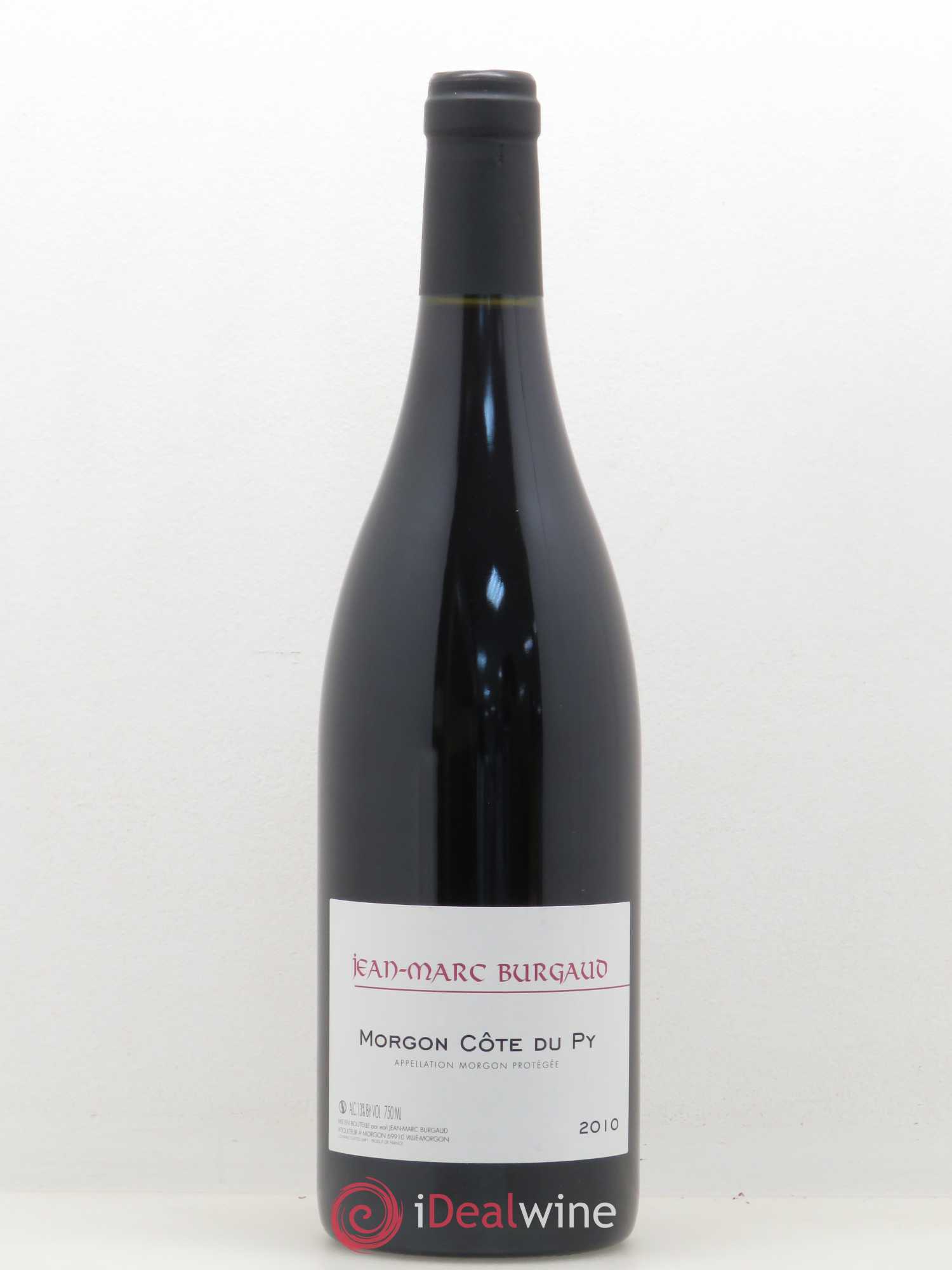 Morgon Côte du Py Jean-Marc Burgaud (Domaine) 2010 - Lot de 1 bouteille - 0